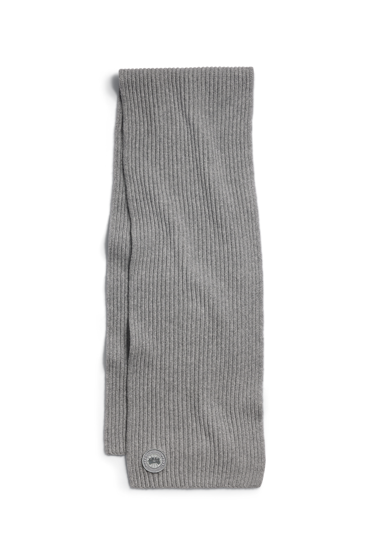 Cashmere Blend Rib Scarf - Stone Heather 9717 - off_flat_lay_01
