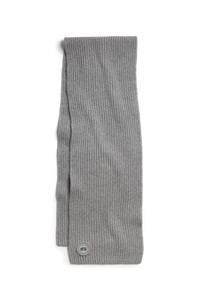 Cashmere Blend Rib Scarf - Stone Heather 9717 - off_flat_lay_01