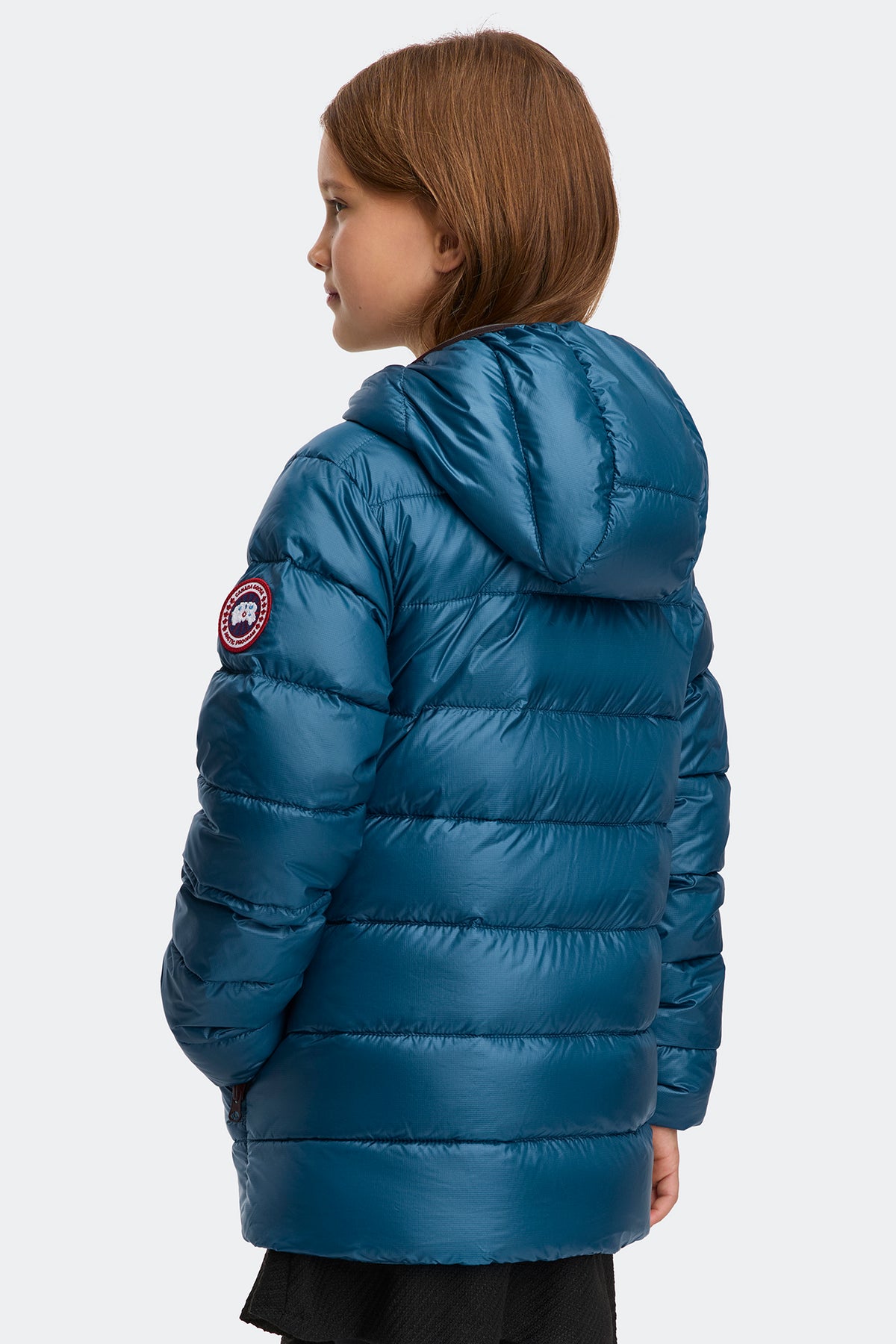 Youth Crofton Hoodie - Guard Blue 9387 - on_back_02