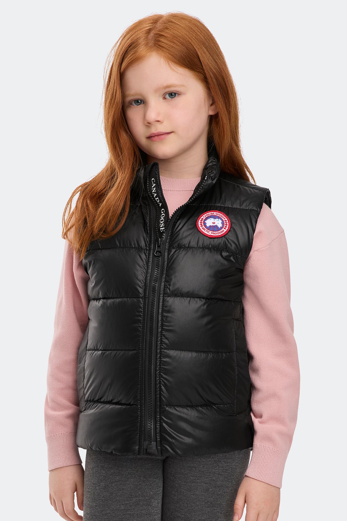 Kids Crofton Vest - Black 61 - on_front_closed_01