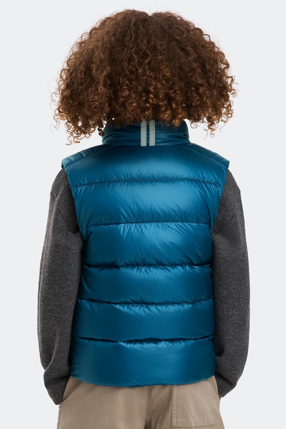 Kids Crofton Vest - Guard Blue 9387 - on_back_01