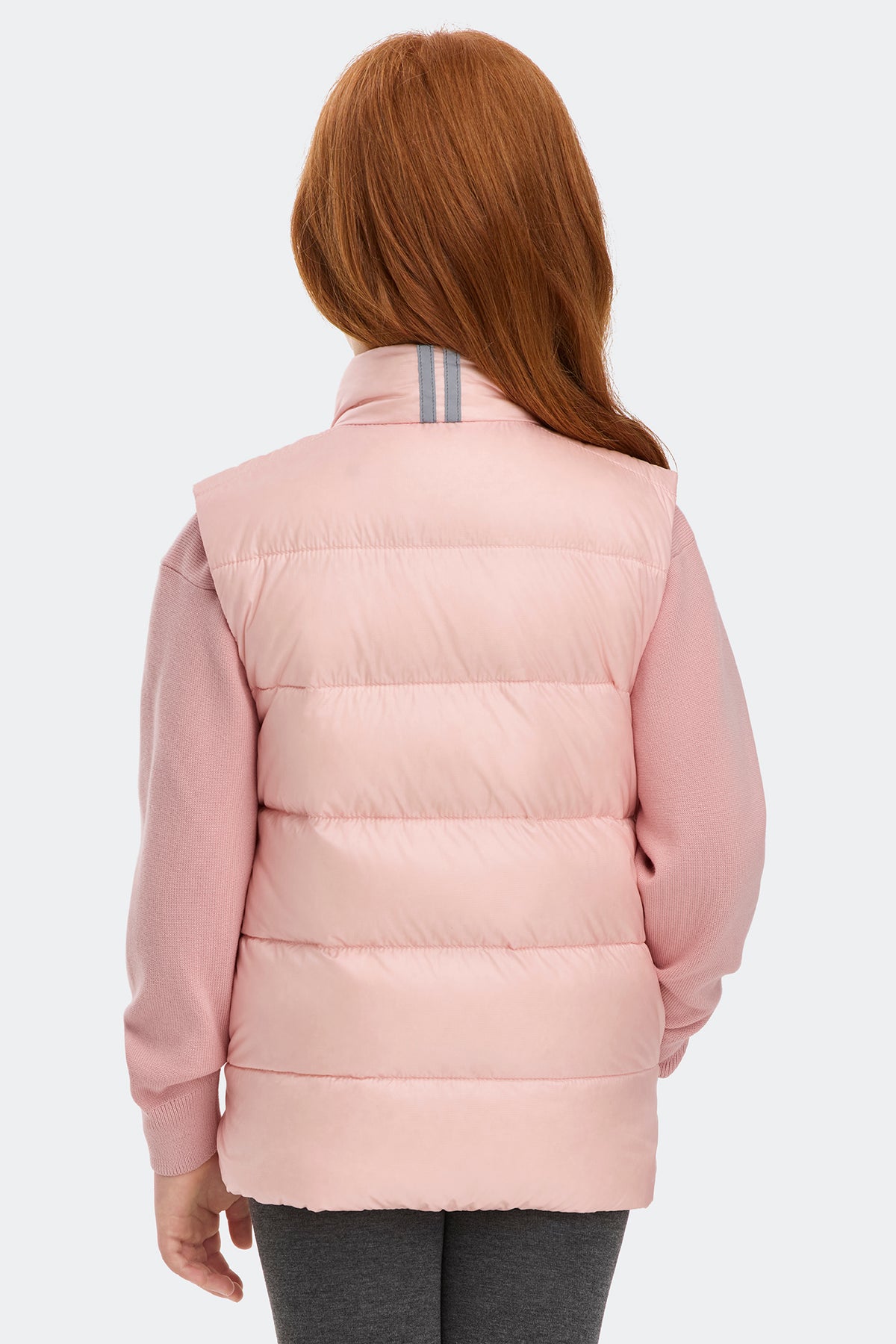 Kids Crofton Vest - Pink Lemonade 9454 - on_back_01