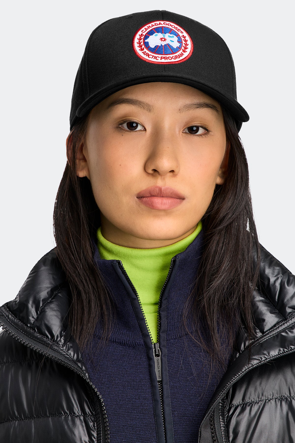 Arctic Disc Adjustable Cap - Black 61 - on_front_02