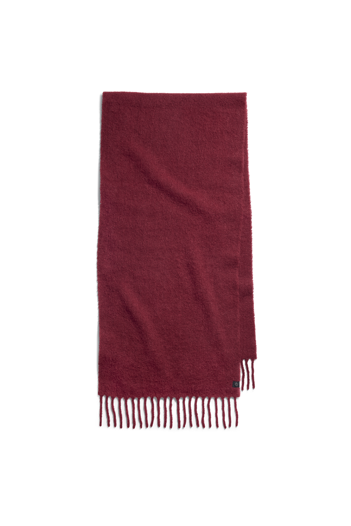 Alpaca Scarf - Burnt Vermillion 9601 - off_flat_lay_01