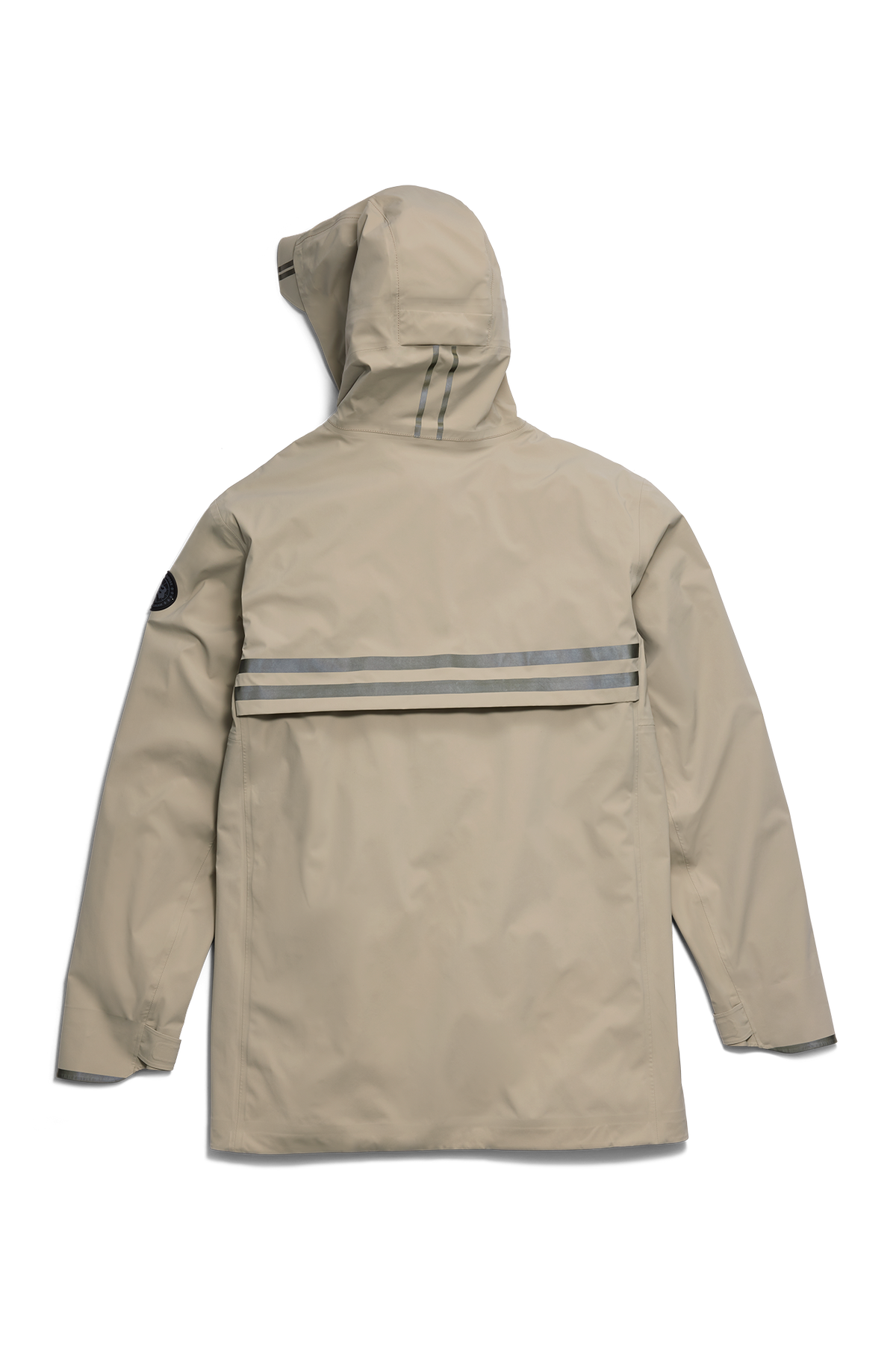 Nanaimo Rain Jacket Black Disc - Limestone 9432 - off_detail_01