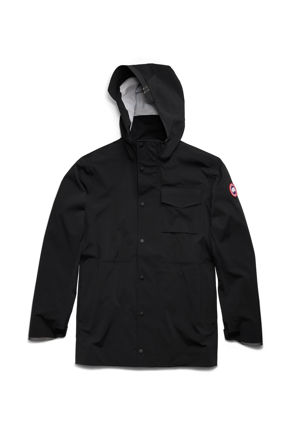Nanaimo Rain Jacket - Black 9061 - off_flat_lay_01