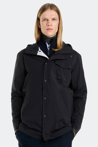 Nanaimo Rain Jacket - Black 9061 - on_front_01
