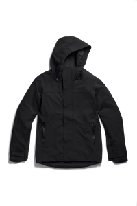 Rupert Rain Jacket Black Disc - Black 9061 - off_flat_lay_01