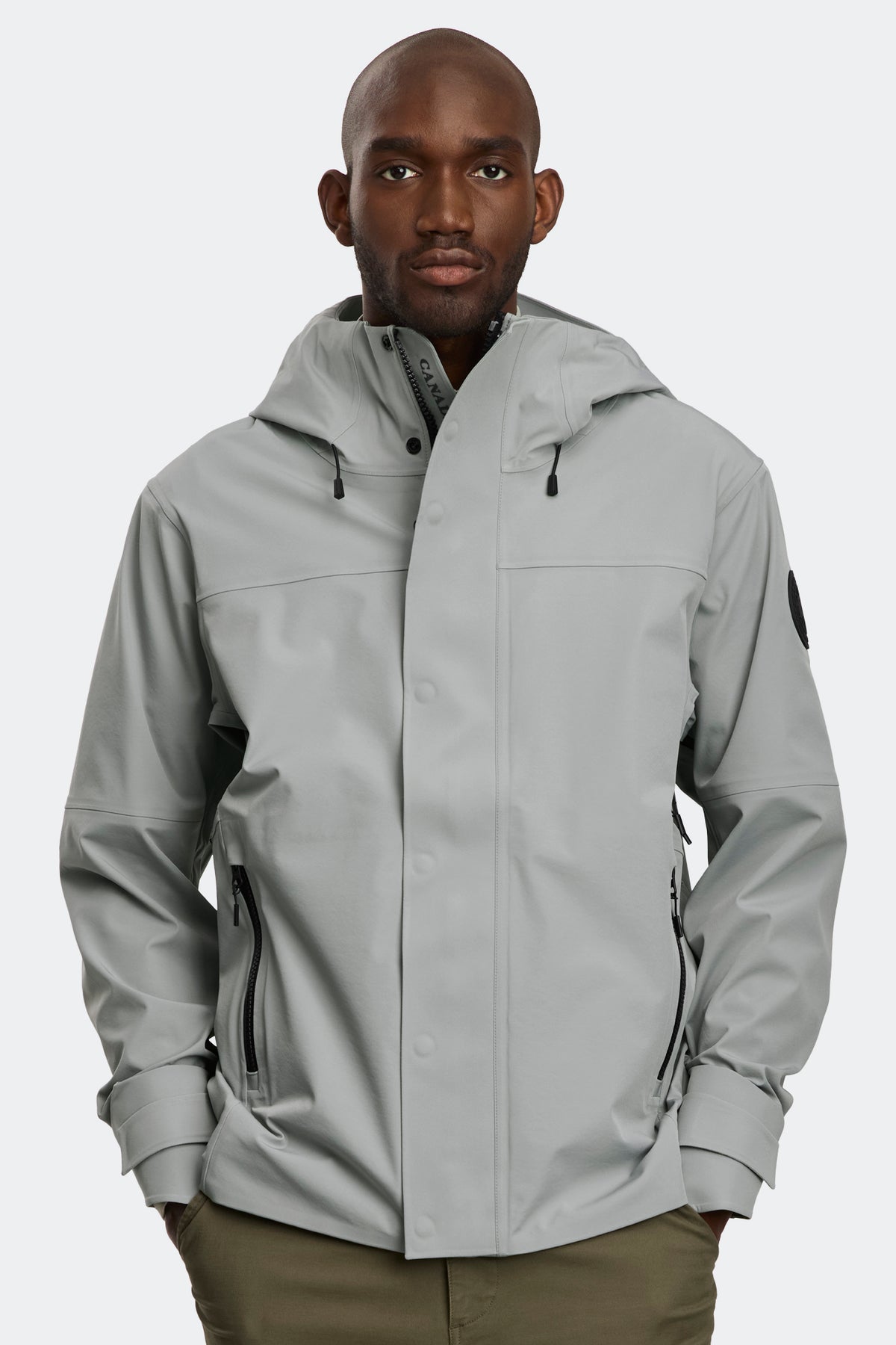 Rupert Rain Jacket Black Disc - Stratus Grey 9838 - on_front_closed_01