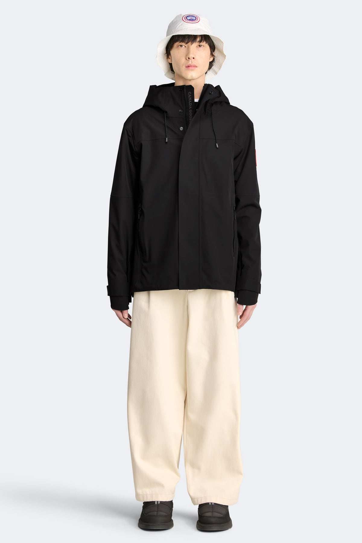 Rupert Rain Jacket - Black 61 - on_full_body_01