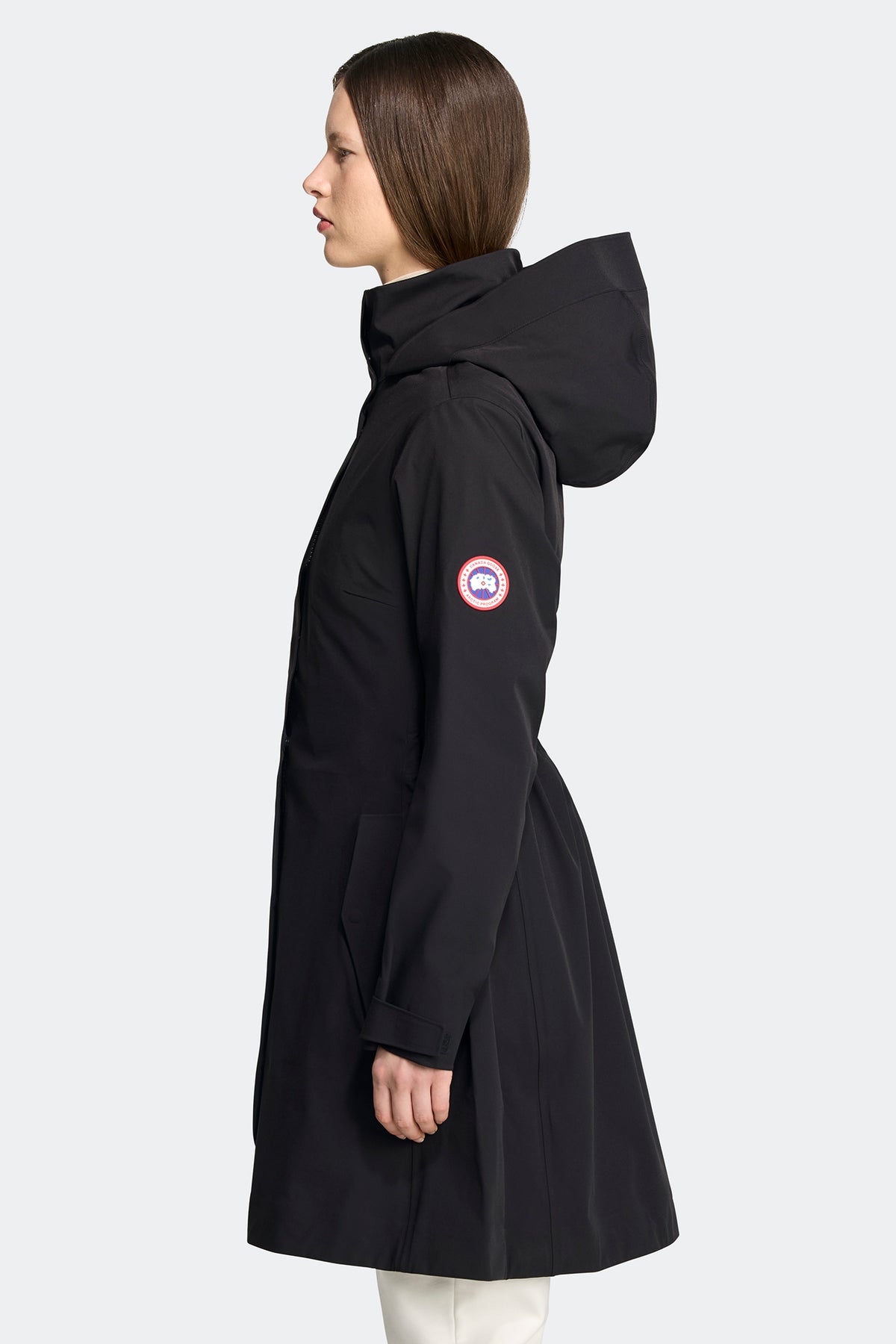 Cardero Rain Jacket - Black 61 - on_back_01