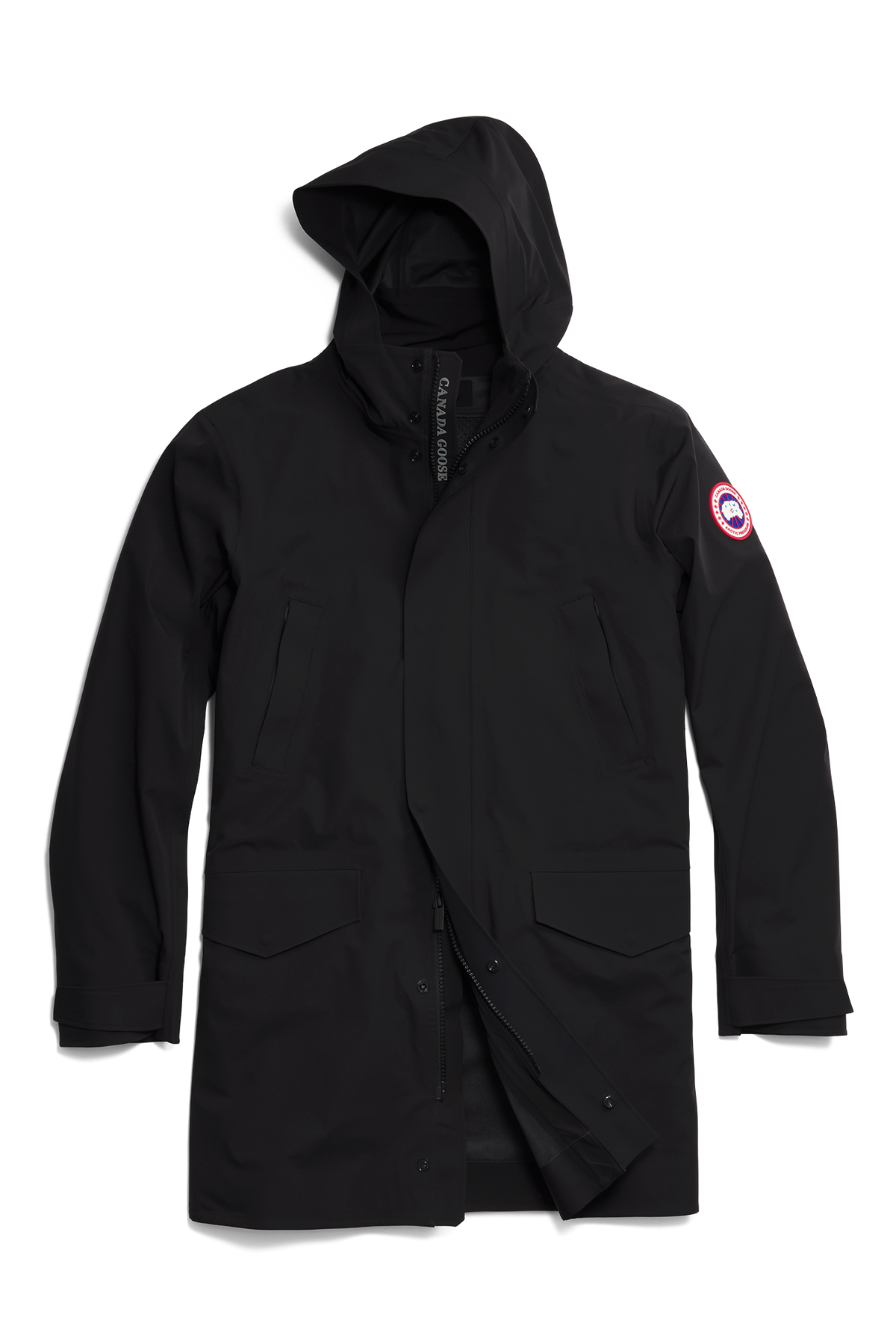 Barclay Rain Jacket - Black 9061 - off_flat_lay_01