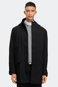 Barclay Rain Jacket - Black 9061 - on_front_01