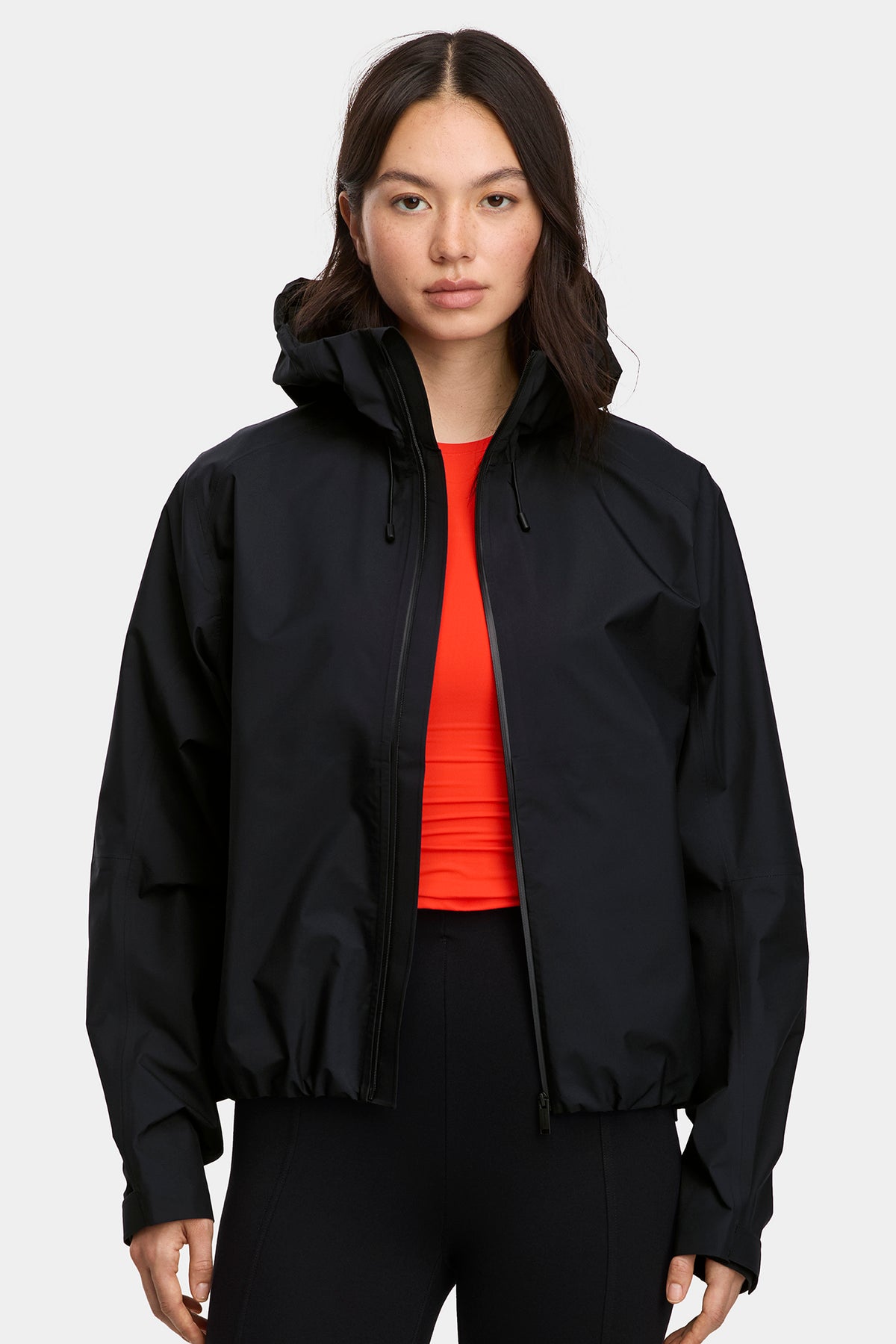 Horizon Rain Jacket - Black 9061 - on_front_01