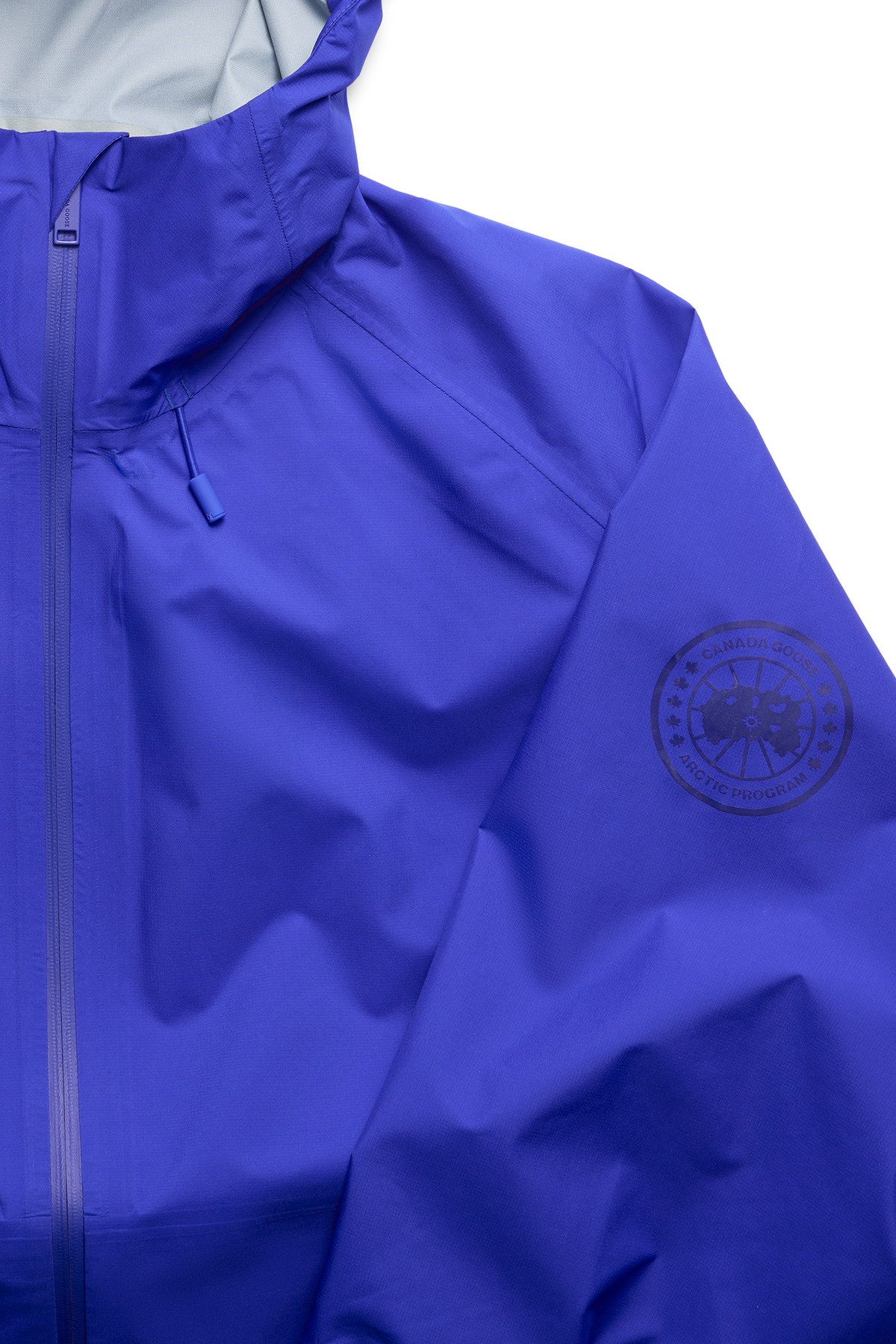Horizon Rain Jacket - Azurite Blue 9118 - off_detail_01