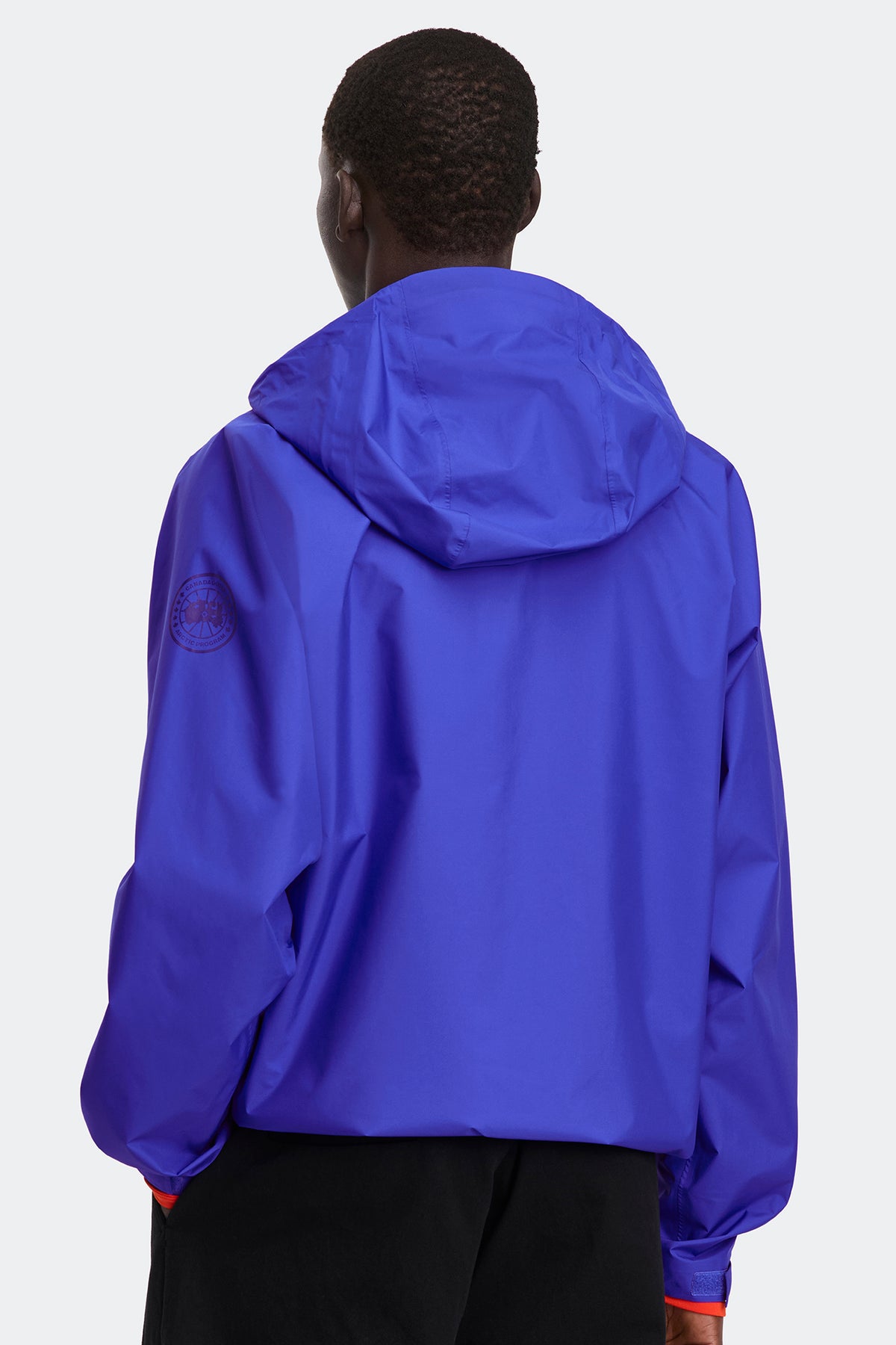 Horizon Rain Jacket - Azurite Blue 9118 - on_back_01