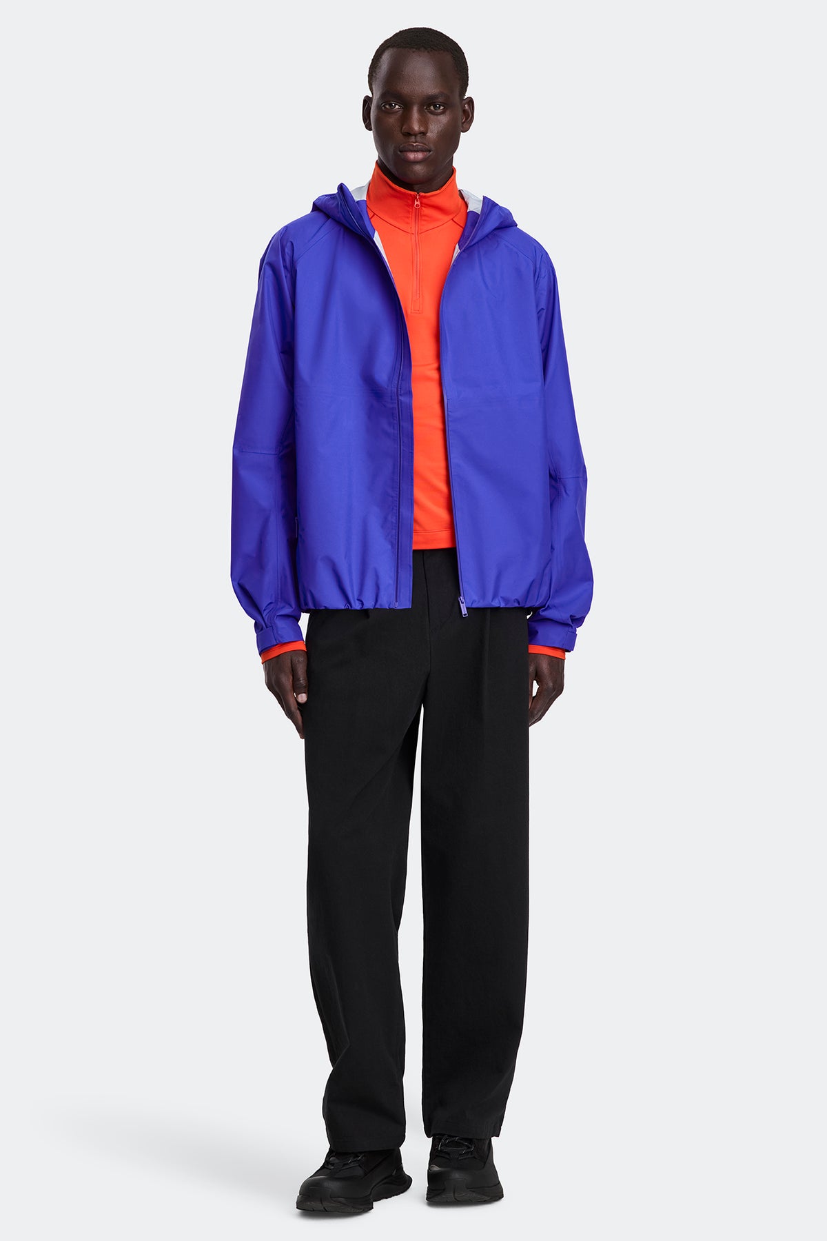 Horizon Rain Jacket - Azurite Blue 9118 - on_full_body_01