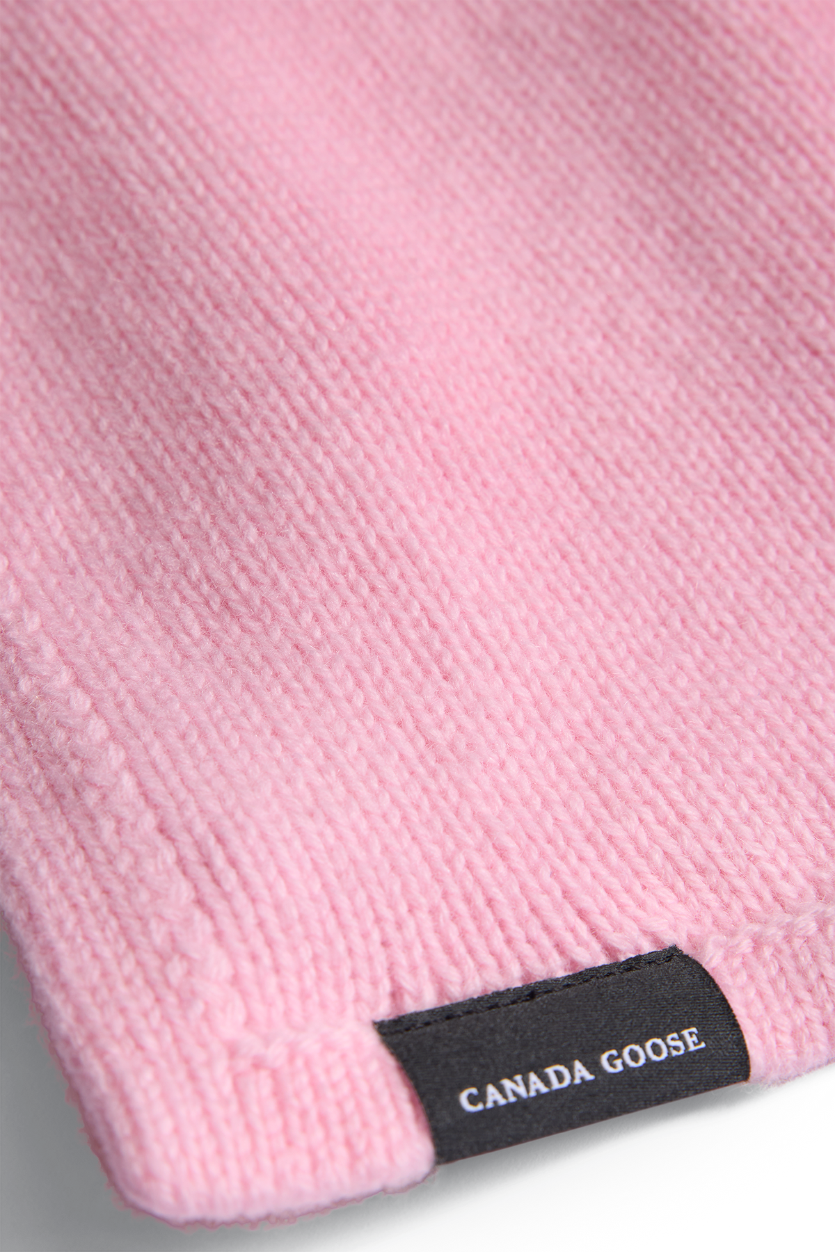 Triangle Knit Scarf - Bloom Pink 9846 - off_detail_01