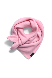 Triangle Knit Scarf - Bloom Pink 9846 - off_flat_lay_01