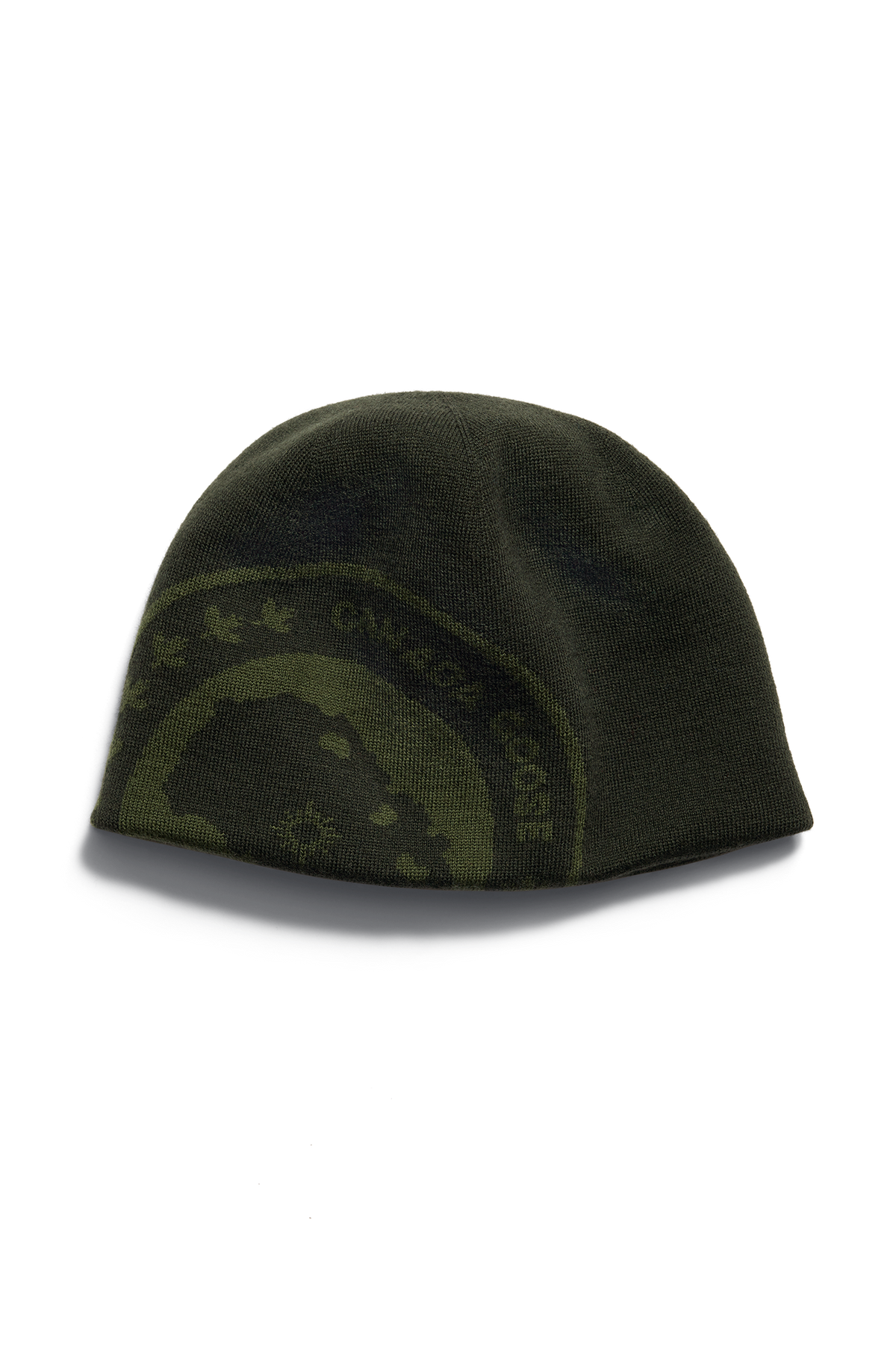 Arctic Contrast Toque - Nori Green/Moss Khaki 9570 - off_flat_lay_01