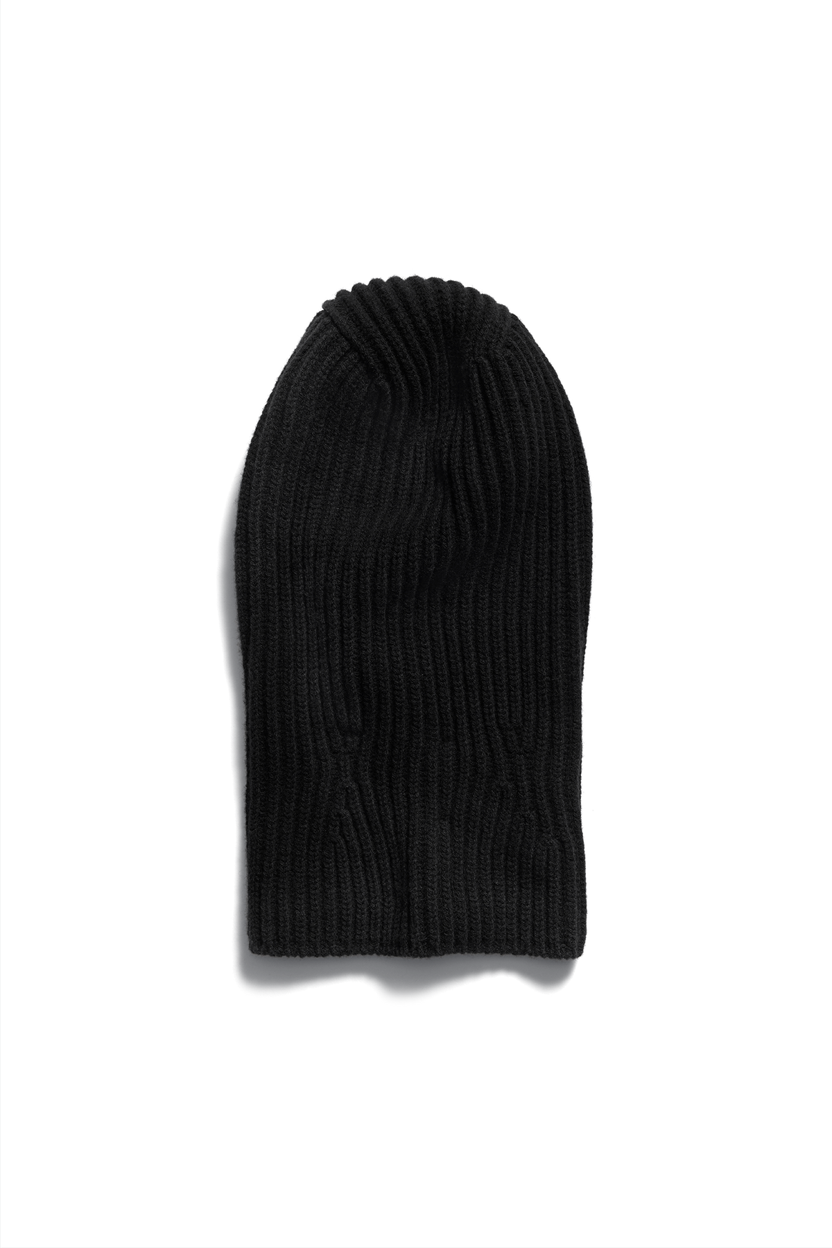 Cashmere Blend Balaclava - Black 9061 - off_back_01