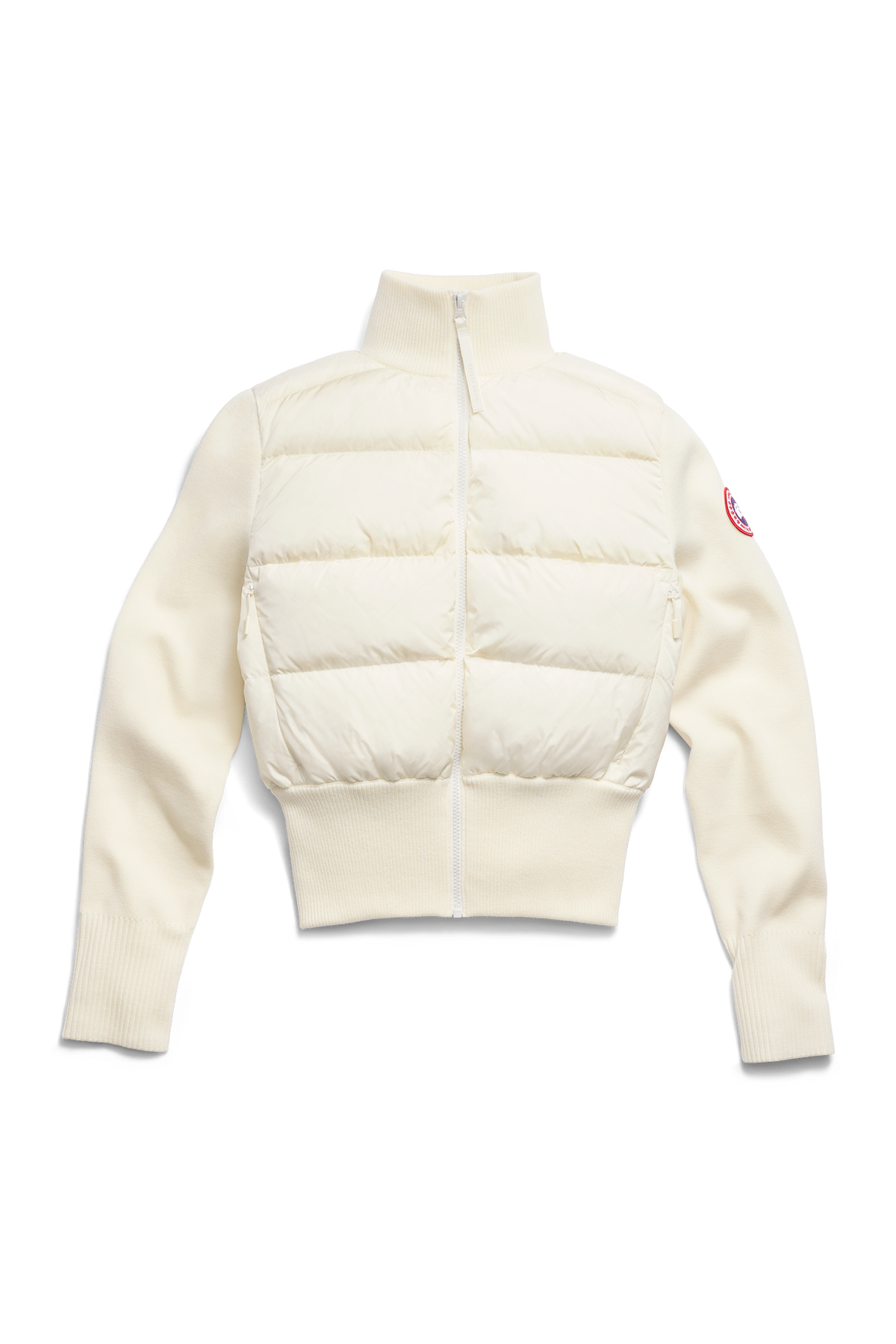 HyBridge® Wide Quilt Knit Jacket - Cottongrass 467 - off_flat_lay_01