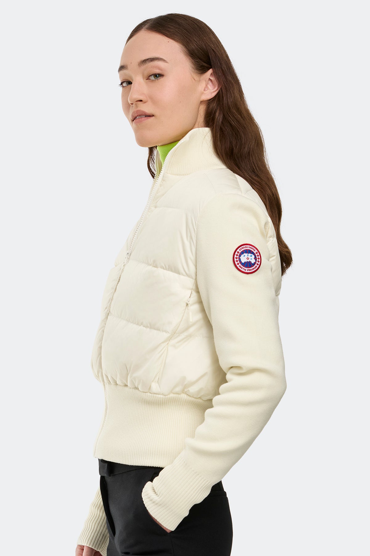 HyBridge® Wide Quilt Knit Jacket - Cottongrass 467 - on_side_01