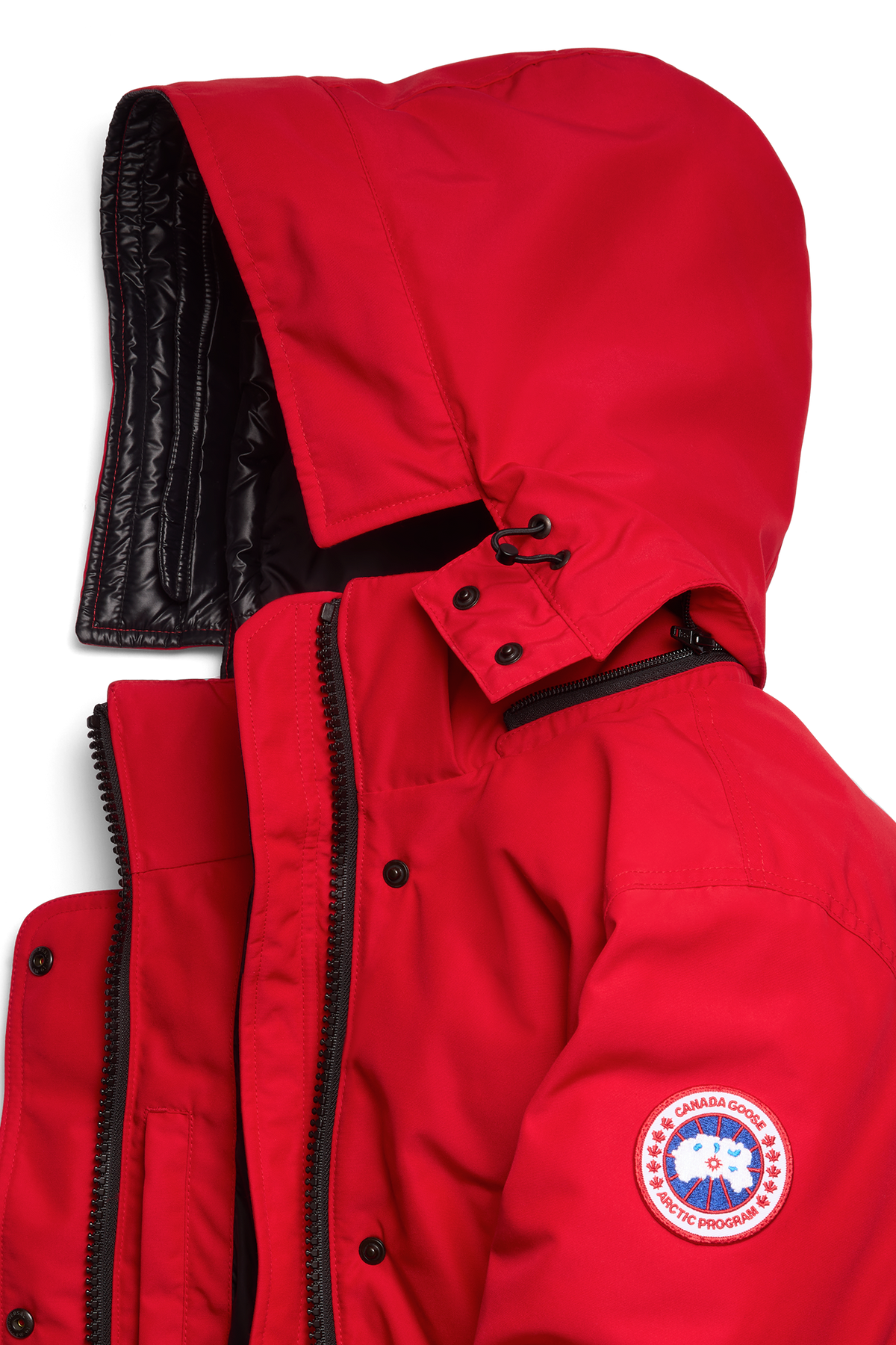 Trillium Parka - Fortune Red 28 - off_detail_01