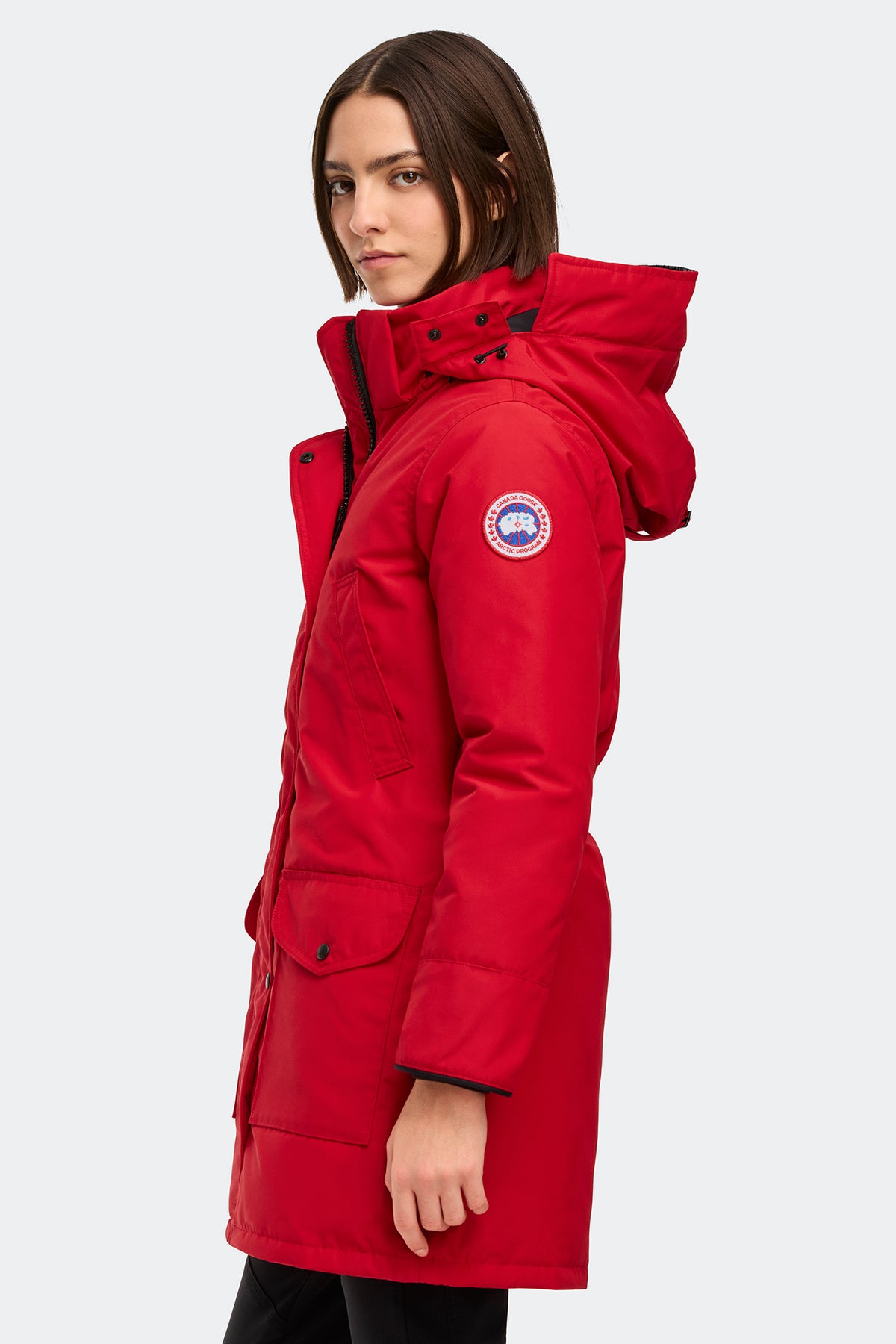 Trillium Parka - Fortune Red 28 - on_side_01