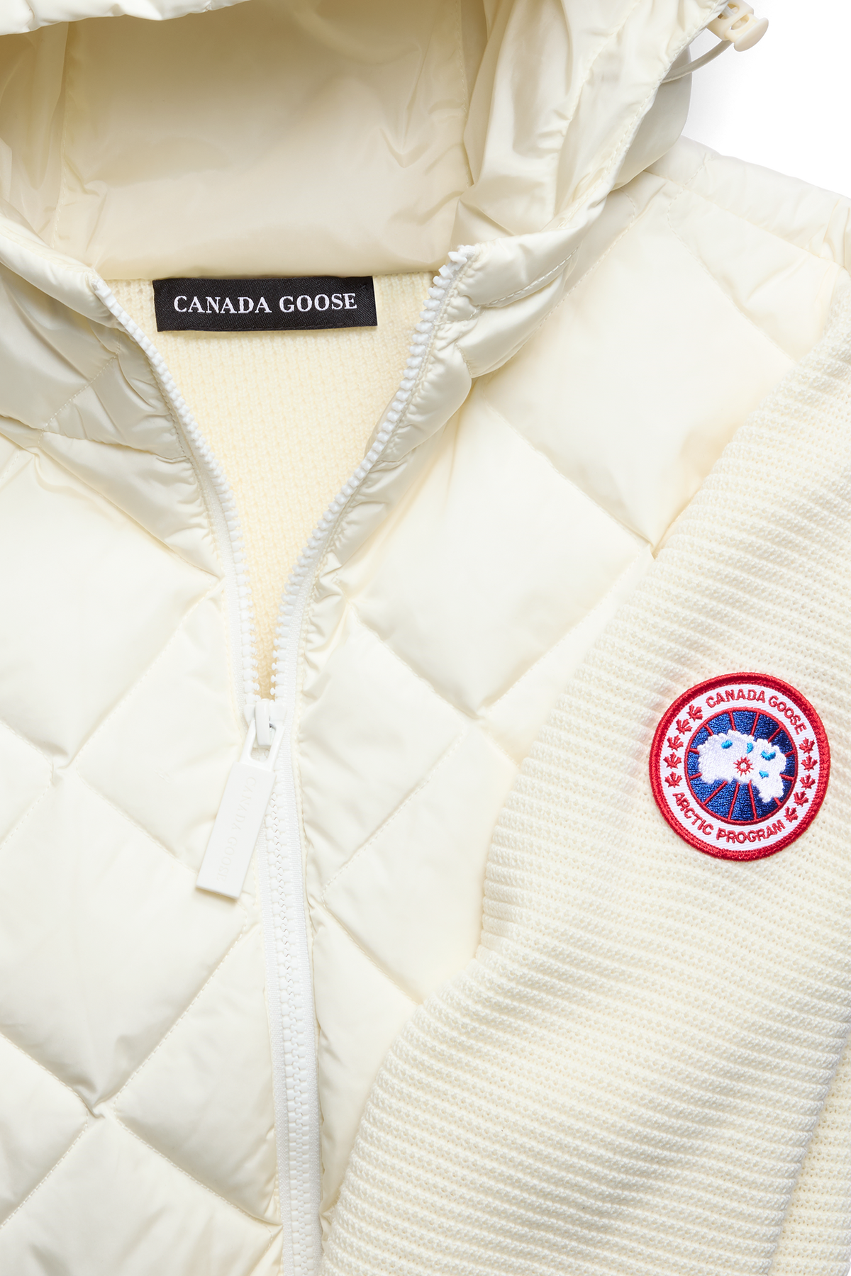 HyBridge® Quilted Knit Hoodie - Cottongrass 467 - off_detail_01