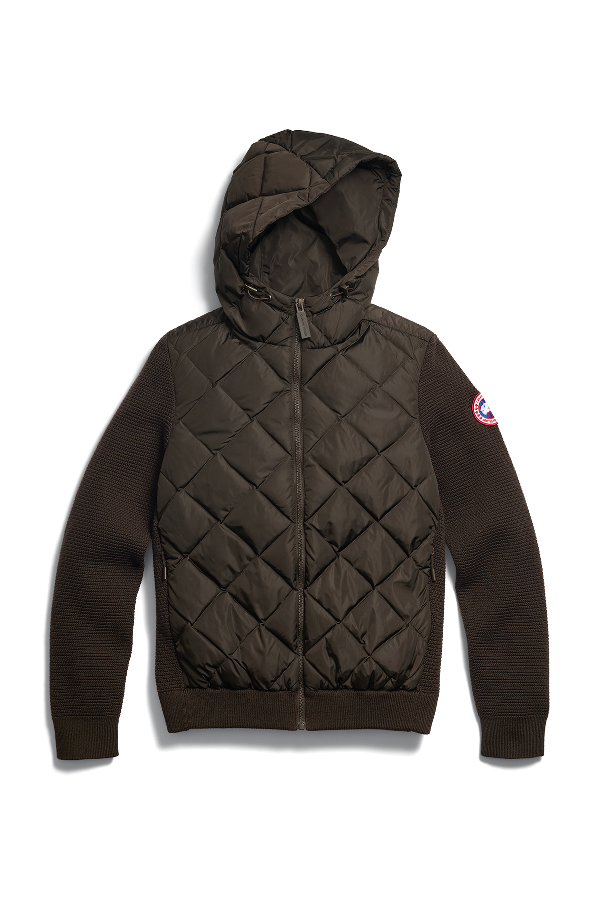 HyBridge® Quilted Knit Hoodie - Arabica 9284 - off_flat_lay_01