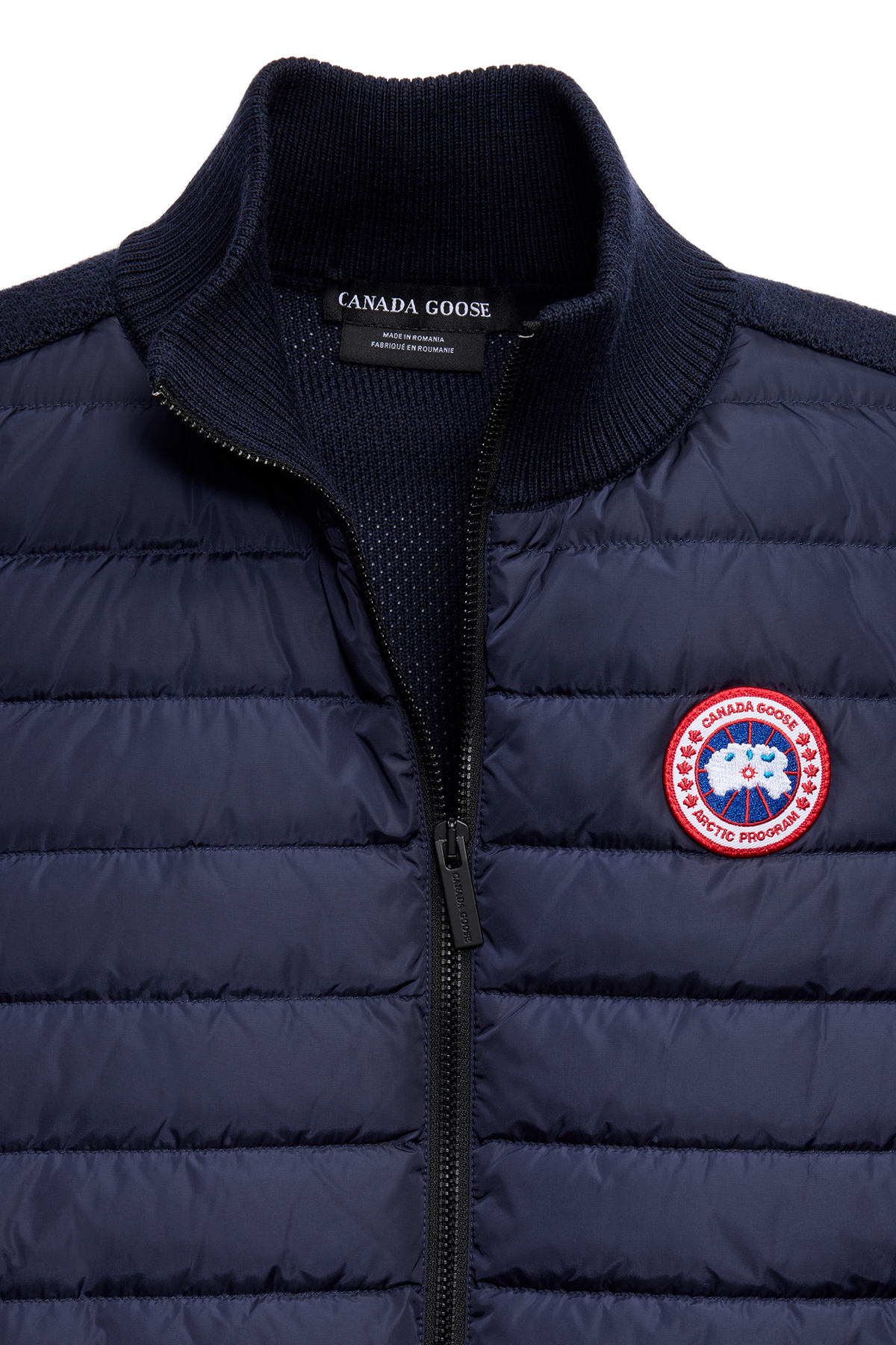 HyBridge® Knit Vest - Navy 67 - off_detail_01