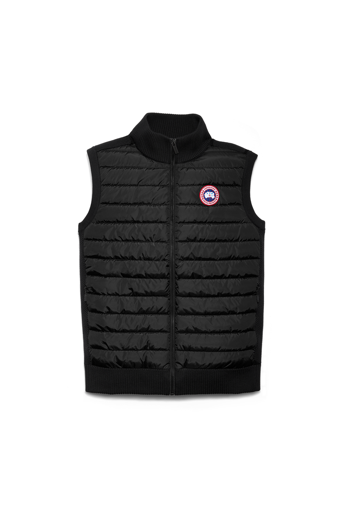 HyBridge® Knit Vest - Black 9061 - off_flat_lay_01