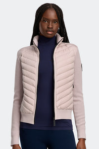 HyBridge® Knit Jacket Black Disc - Lucent Rose 9856 - on_front_01