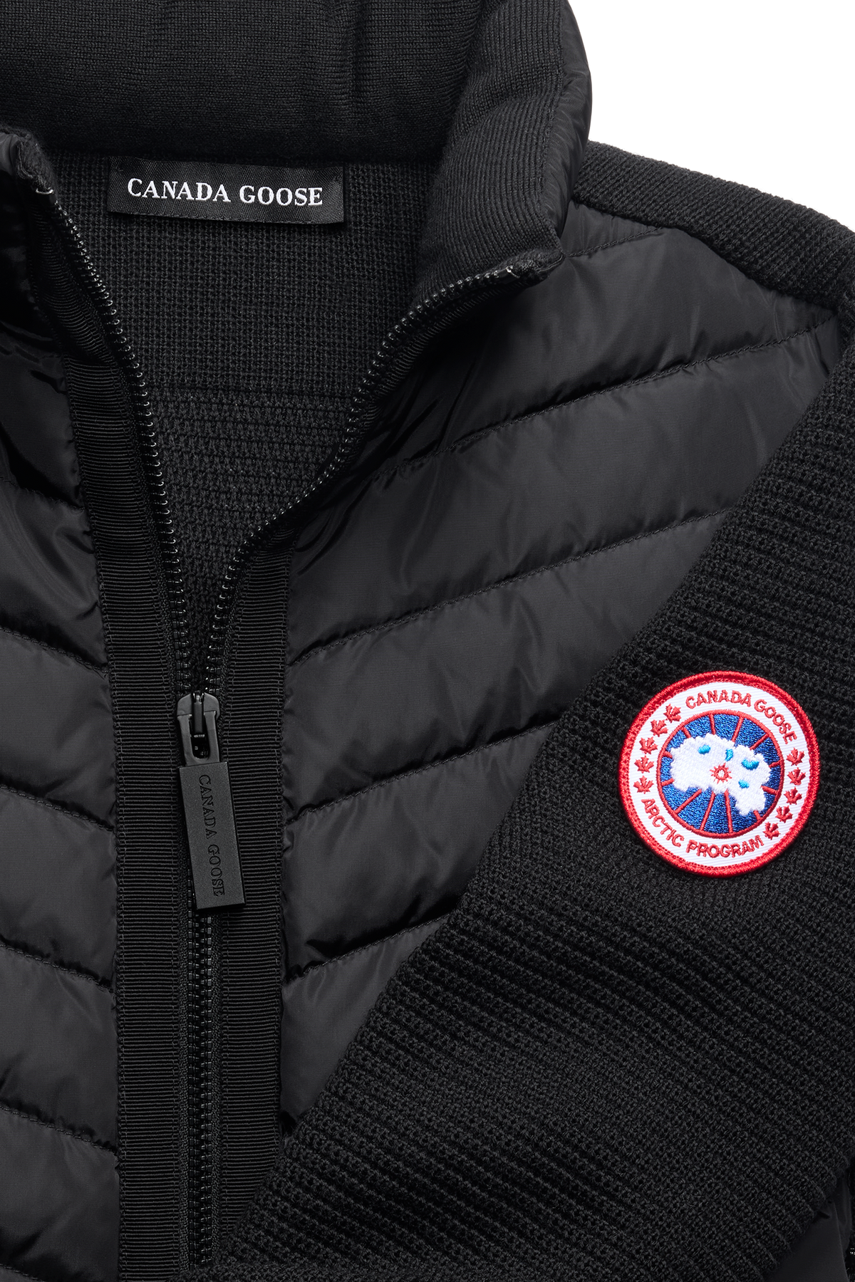 HyBridge® Knit Jacket - Black 9061 - off_detail_01
