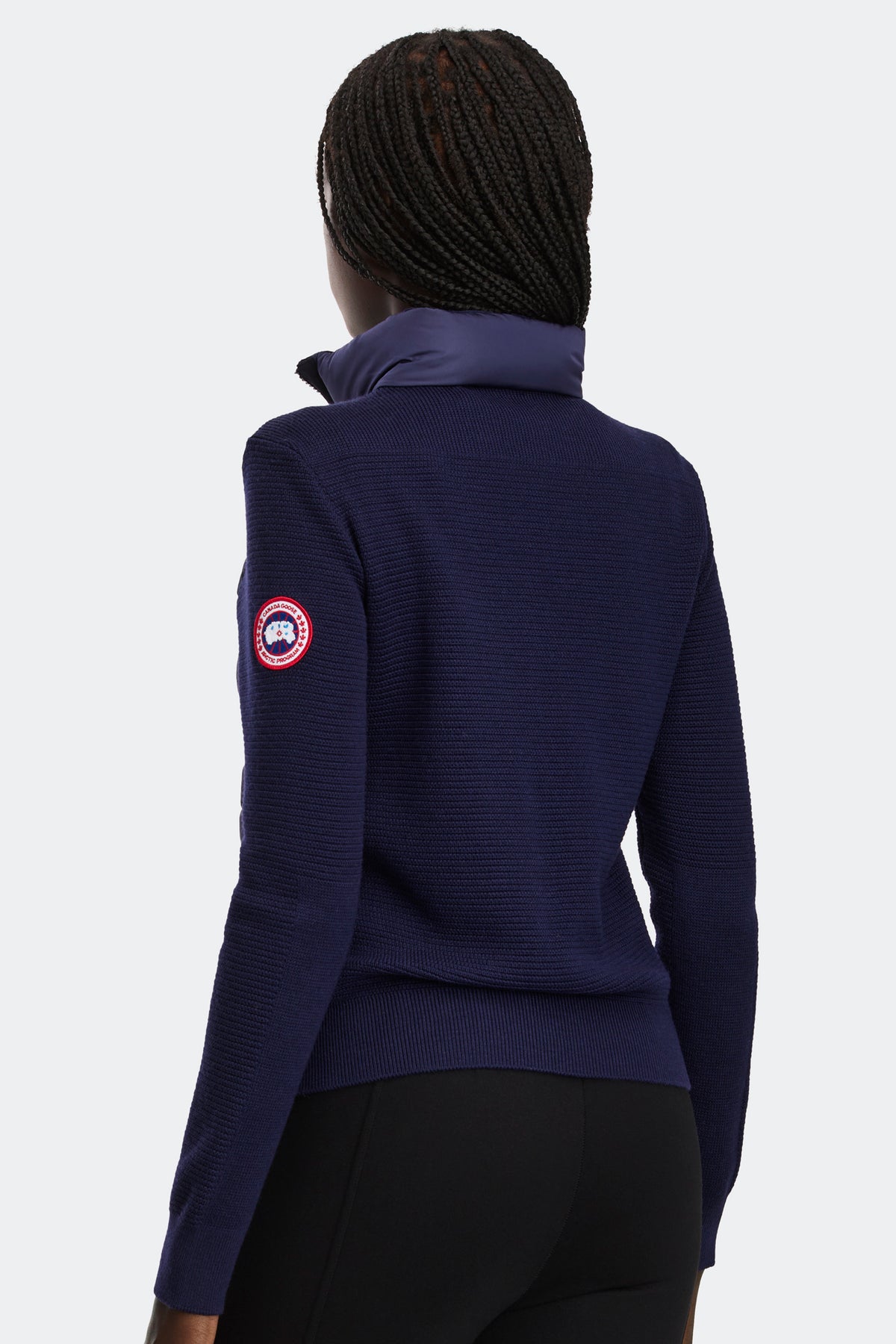 HyBridge® Knit Jacket - Future Dusk 9391 - on_back_01