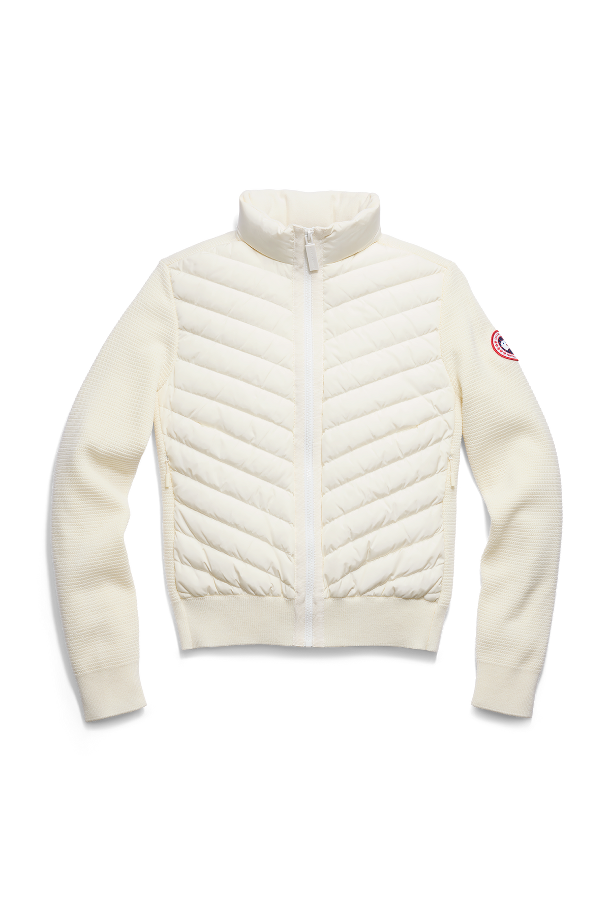 HyBridge® Knit Jacket - Cottongrass 9467 - off_flat_lay_01