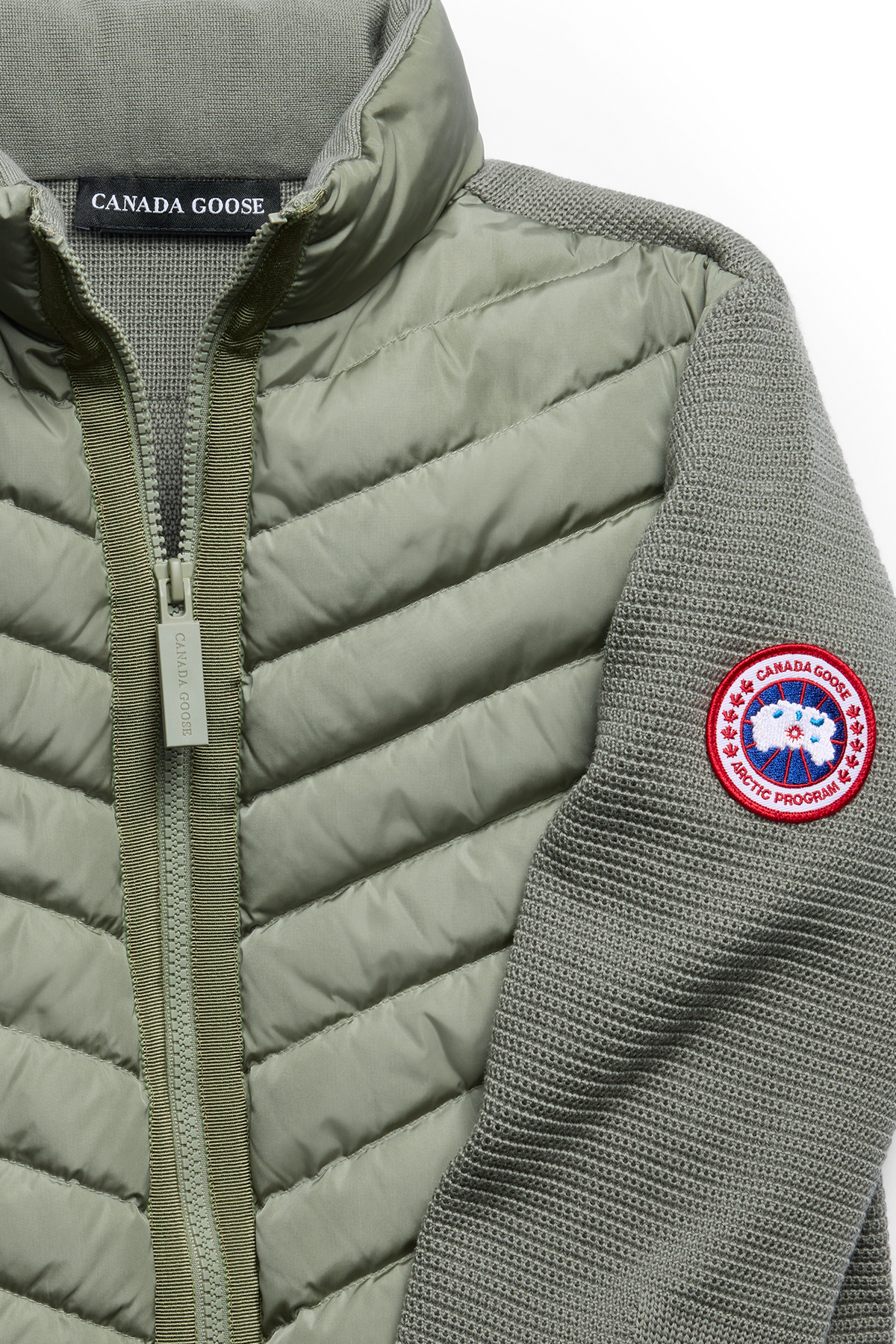 HyBridge® Knit Jacket - Sagebrush 9852 - off_detail_01