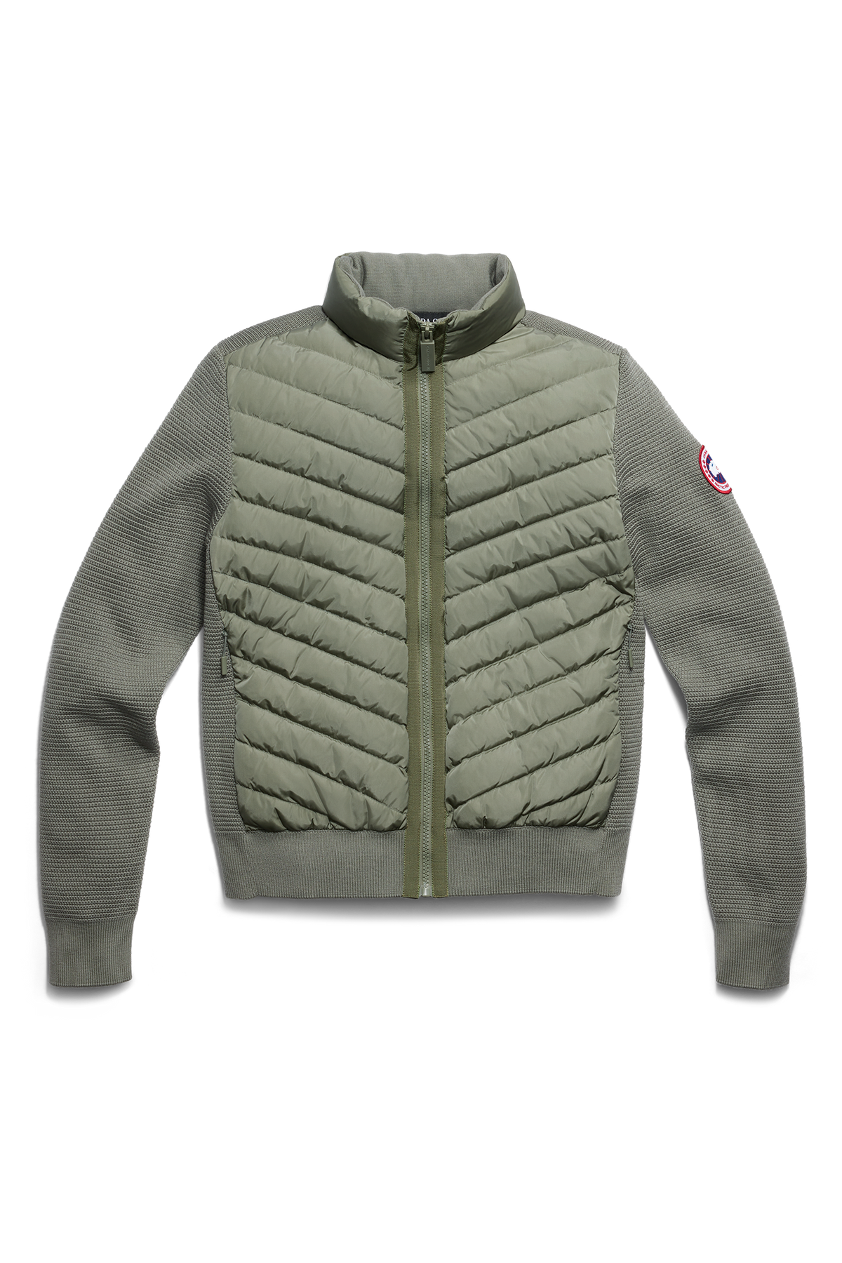 HyBridge® Knit Jacket - Sagebrush 9852 - off_flat_lay_01