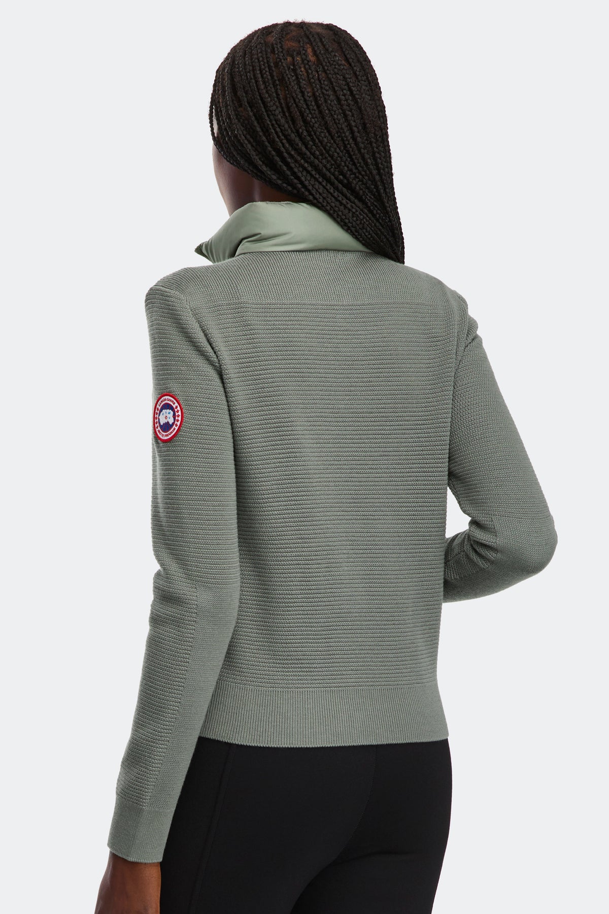 HyBridge® Knit Jacket - Sagebrush 9852 - on_back_01