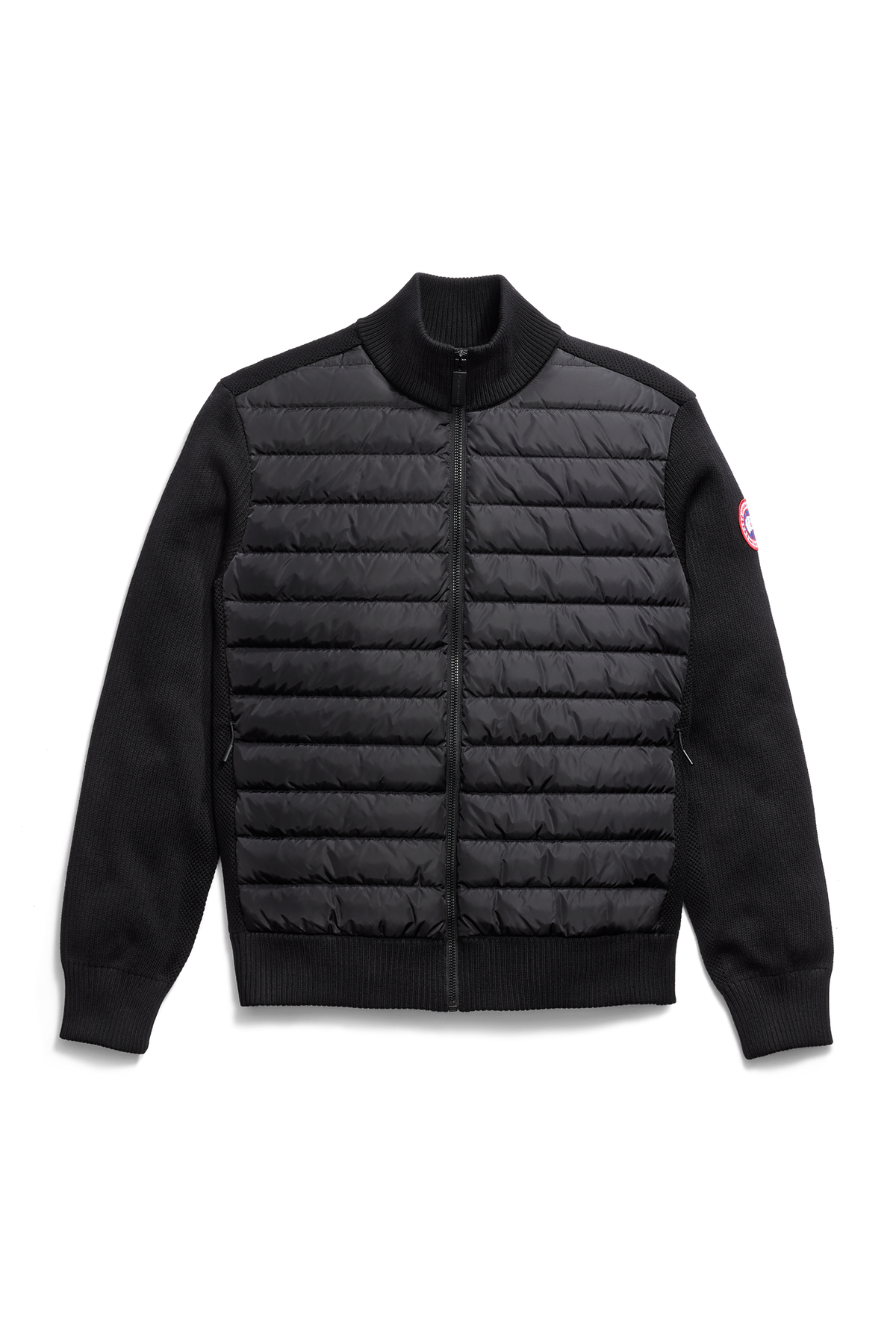 HyBridge® Knit Jacket - Black 9061 - off_flat_lay_01