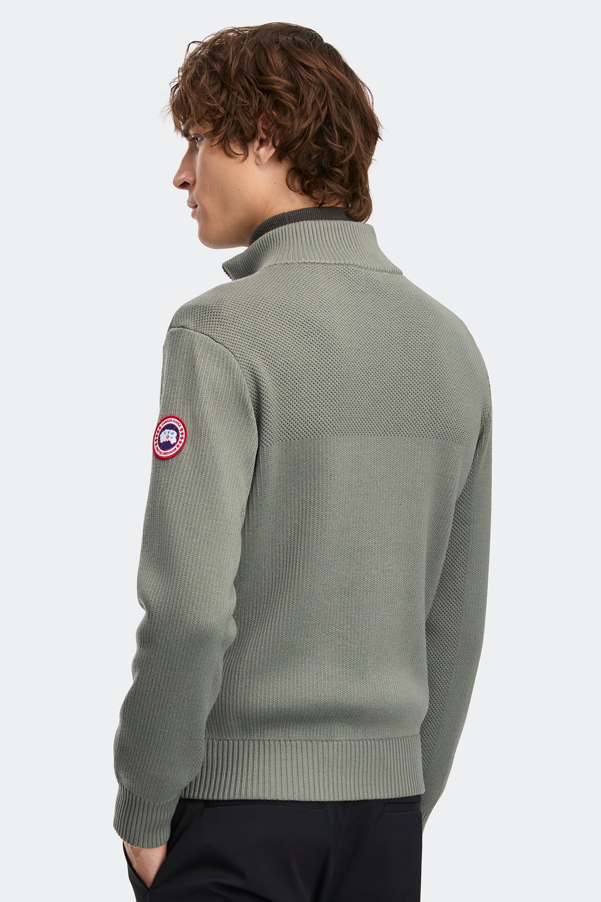 HyBridge® Knit Jacket - Sagebrush 9852 - on_back_01