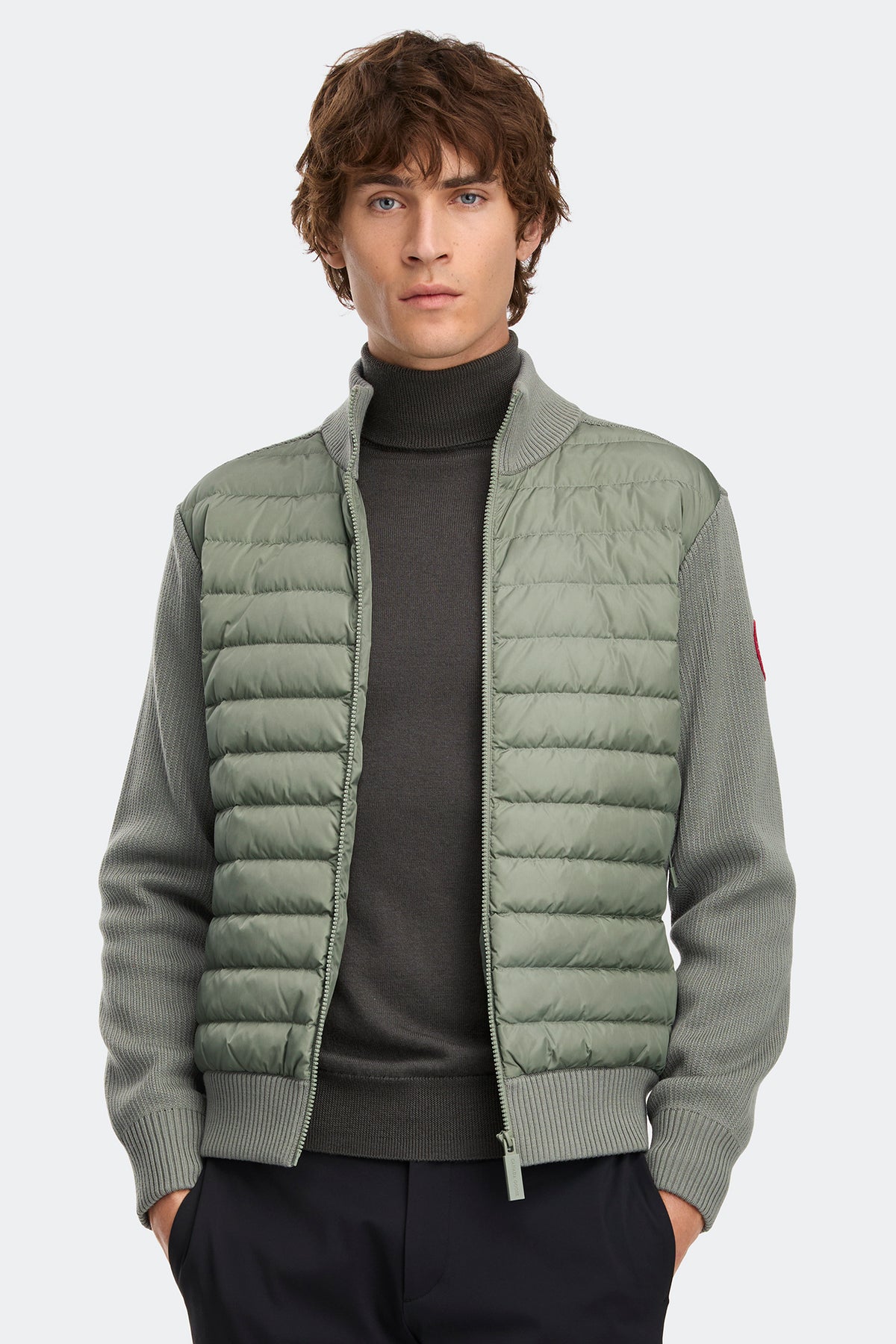 HyBridge® Knit Jacket - Sagebrush 9852 - on_front_01