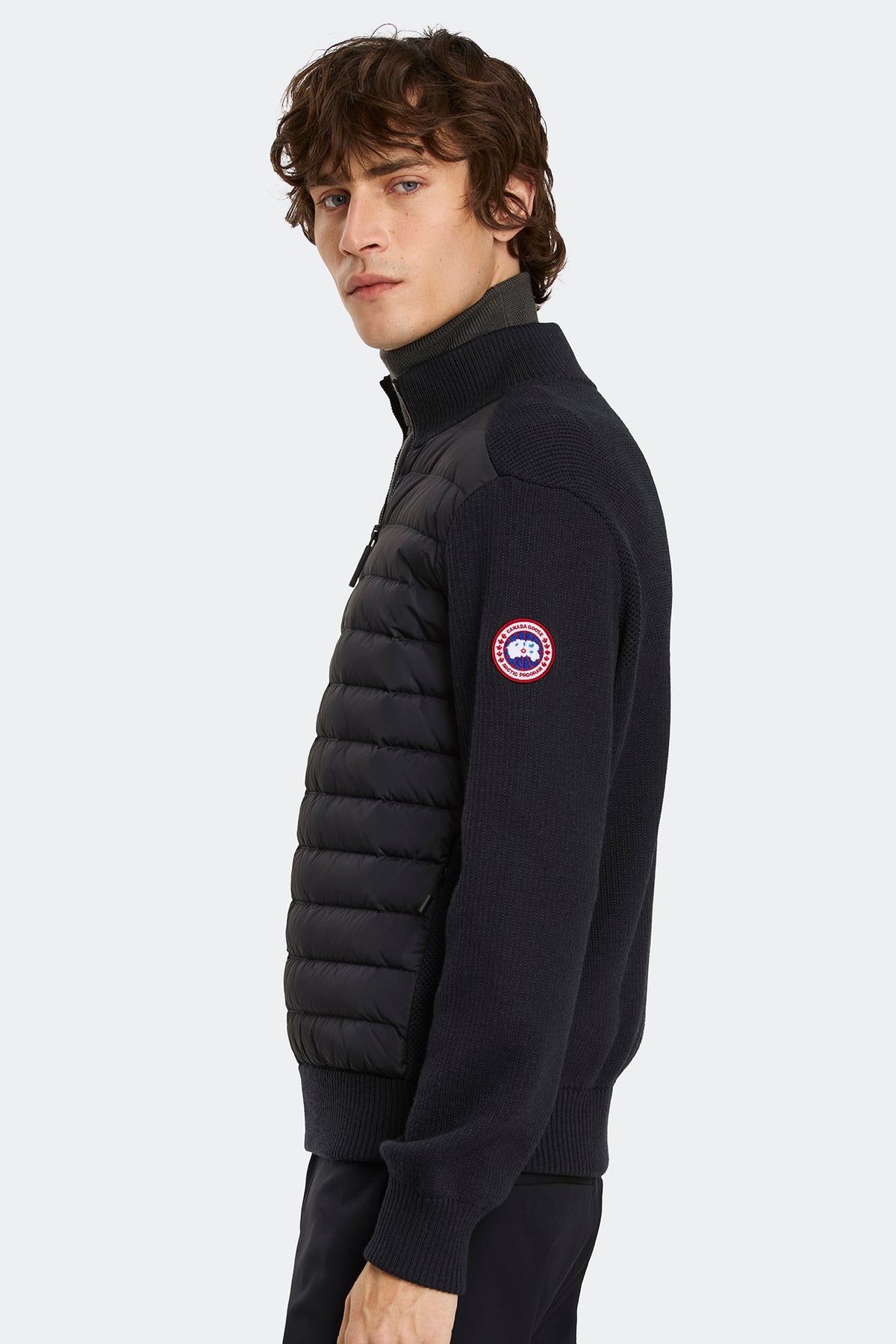 HyBridge® Knit Jacket - Nocturne 9858 - on_side_01