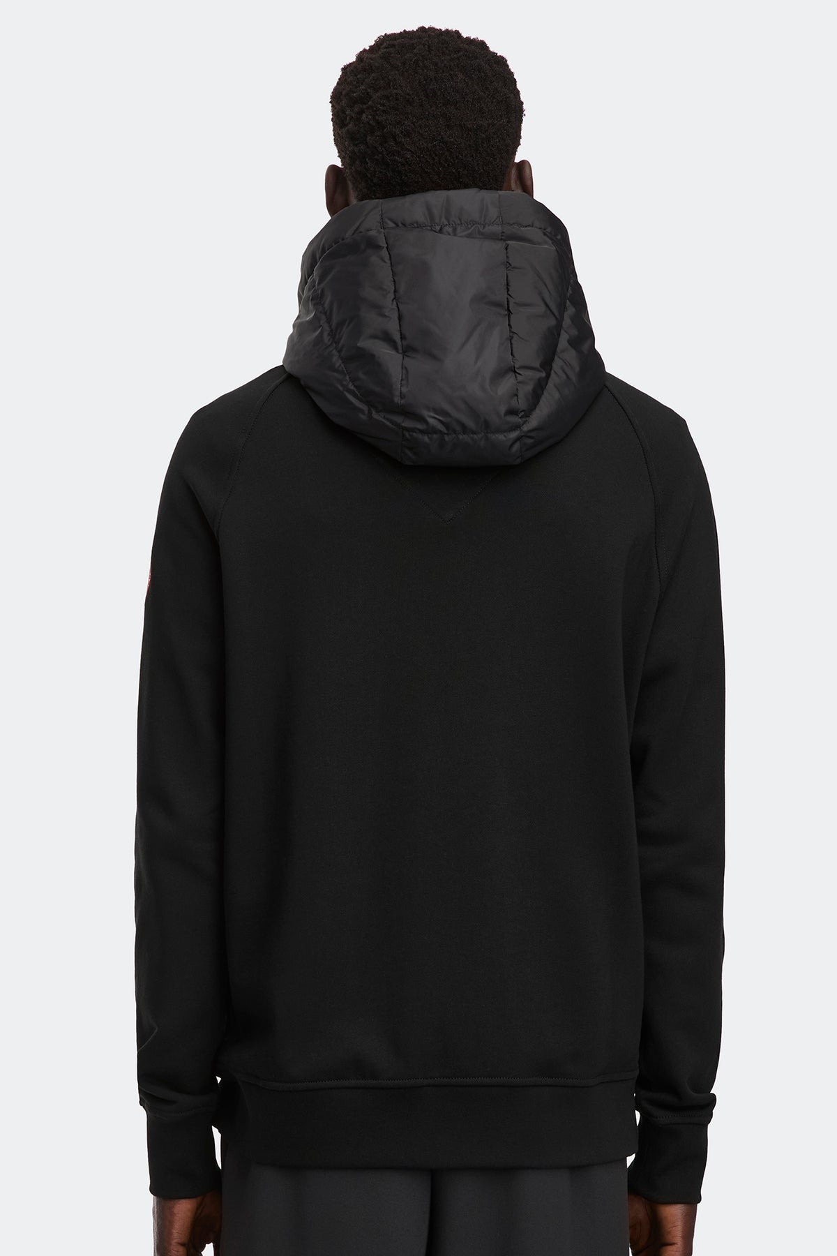 HyBridge® Huron Full Zip Hoodie - Black 61 - on_back_01
