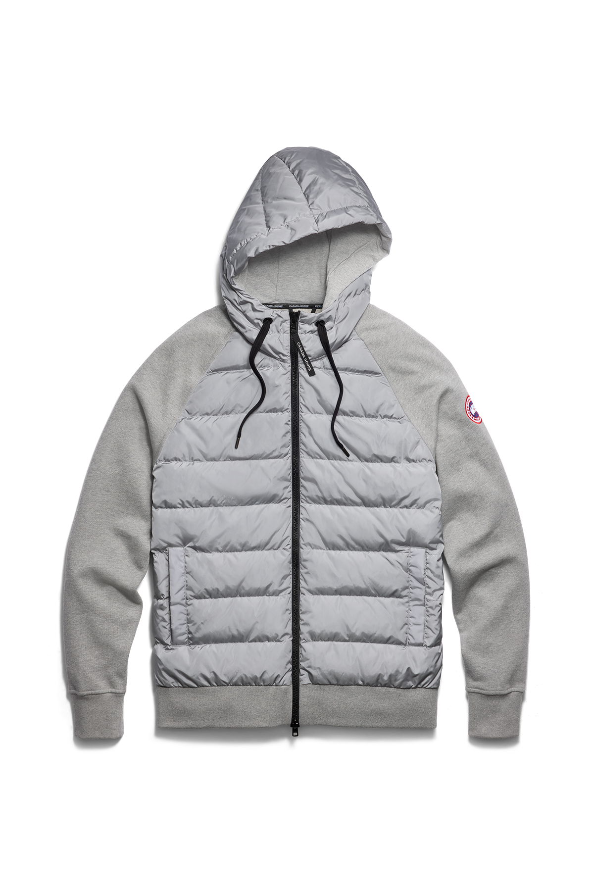 HyBridge® Huron Full Zip Hoodie - Stone Heather 717 - off_flat_lay_01