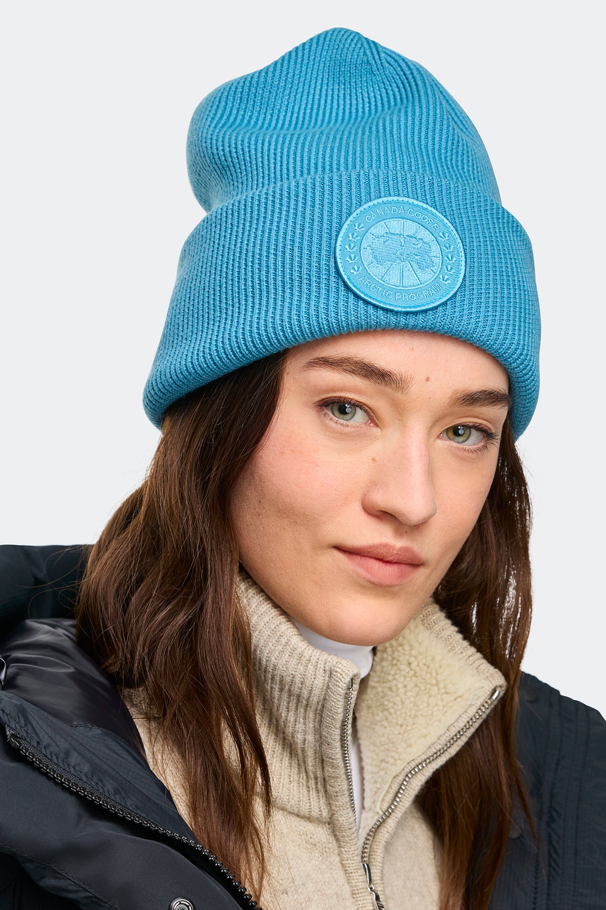 Arctic Garment Dye Toque - Aquarius 1669 - on_front_02