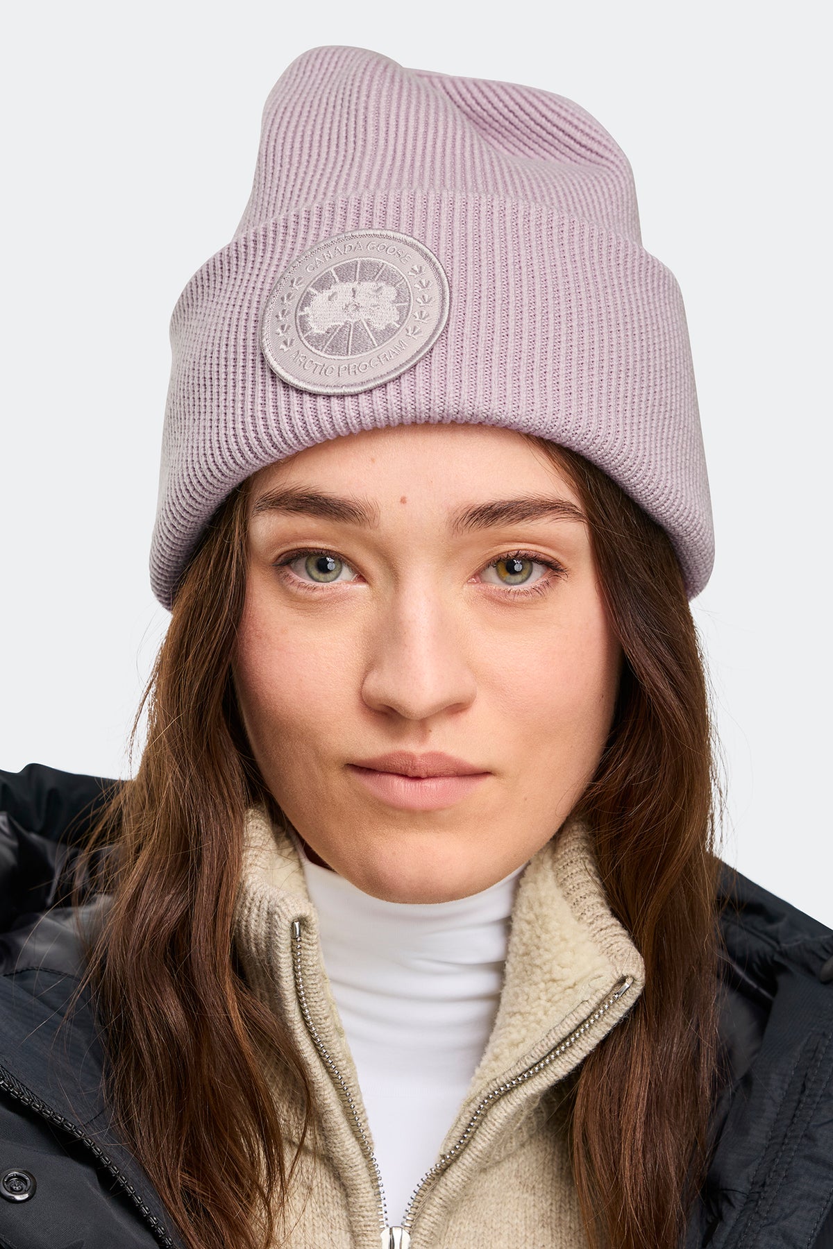 Arctic Garment Dye Toque - Lucent Rose 856 - on_front_02