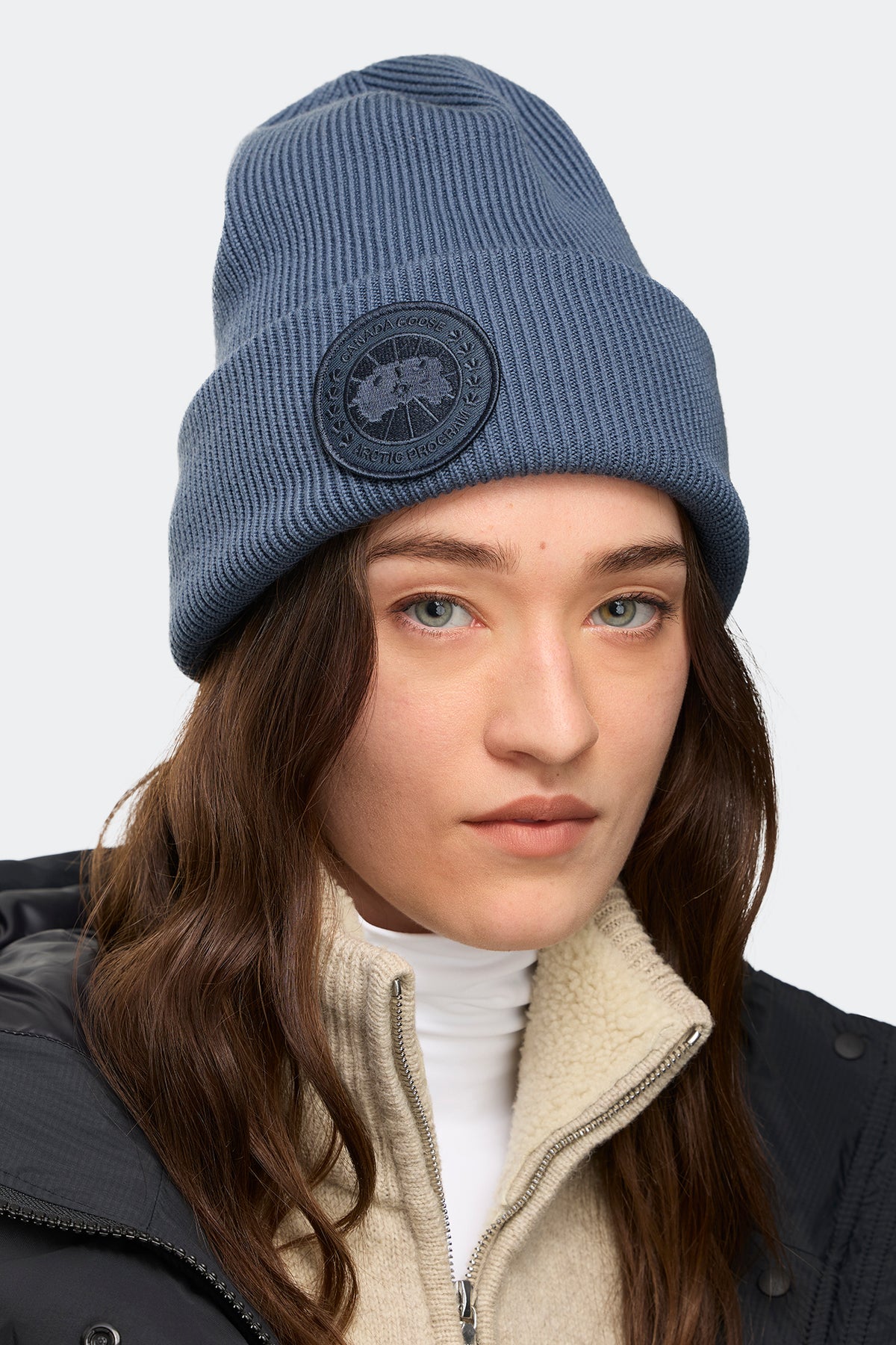 Arctic Garment Dye Toque - Ozone Blue 9222 - on_front_02