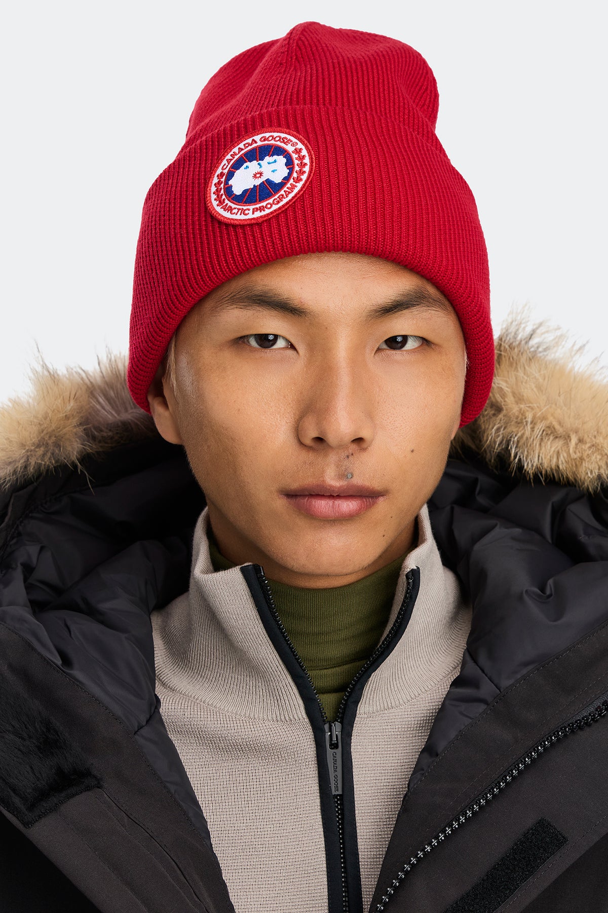 Arctic Toque - Red 9011 - on_front_01